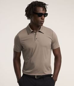 Camisa Polo Performance com Toque Gelado