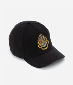 Boné Aba Curva Infantil em Sarja com Estampa Harry Potter - Tam U