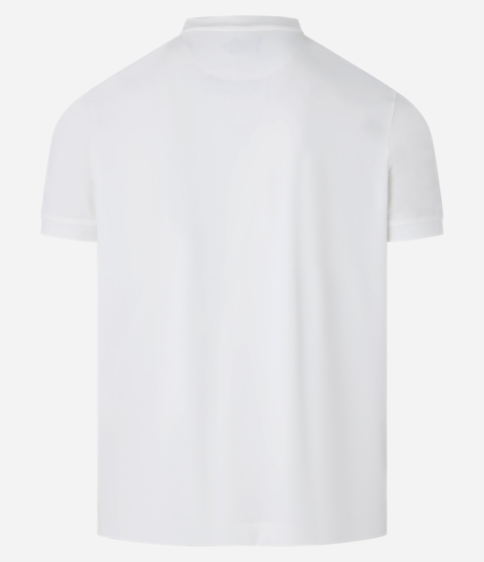 Camiseta Básica em Poliamida Performance e Textura Branco 2