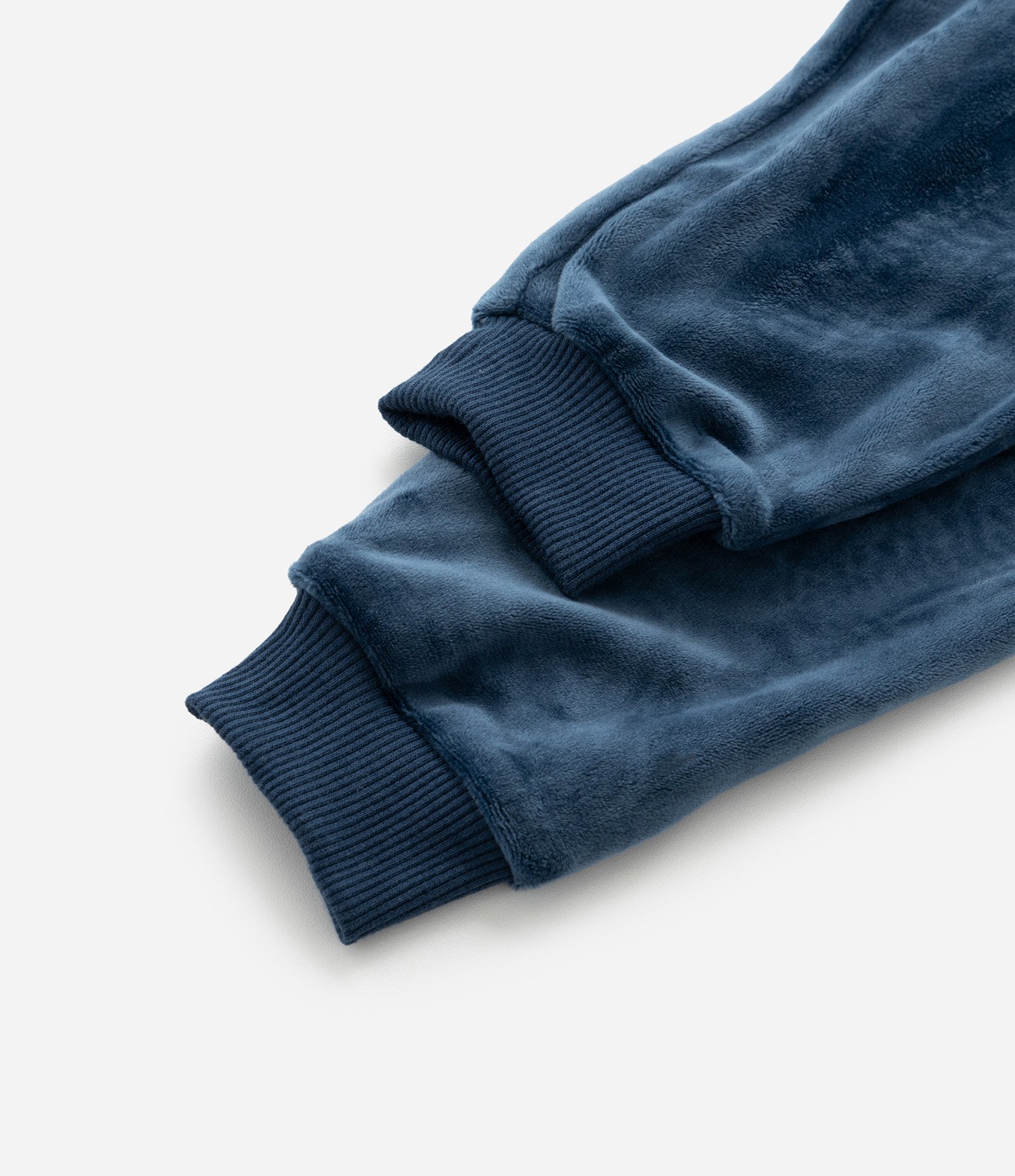 Conjunto Infantil em Plush com Capuz e Crista de Dino - Tam 1 a 4 Anos Azul 7