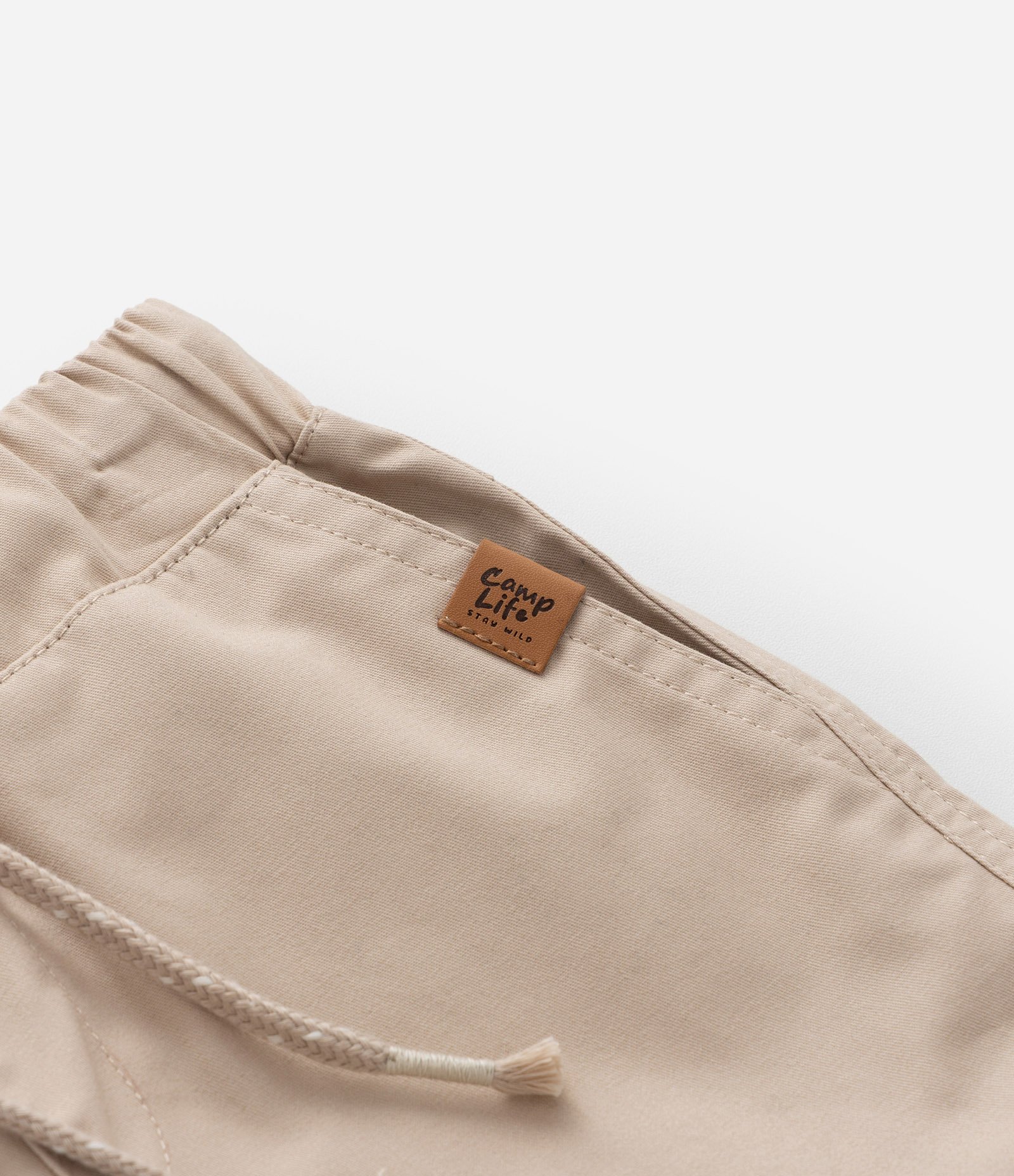 Conjunto Infantil com Polo Bordada e Bermuda em Sarja - 1 a 5/6 Anos Verde/Bege 9