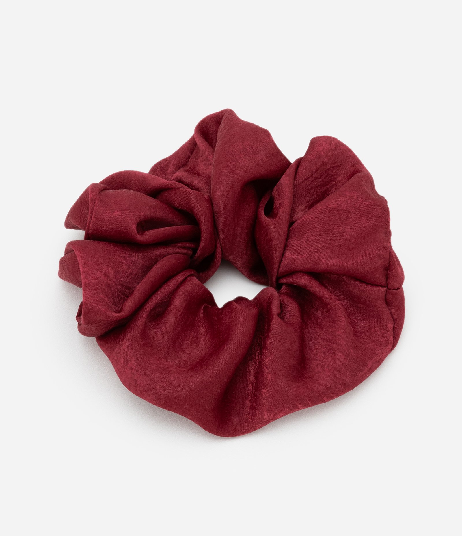 Maxi Scrunchie Acetinado Vermelho 1