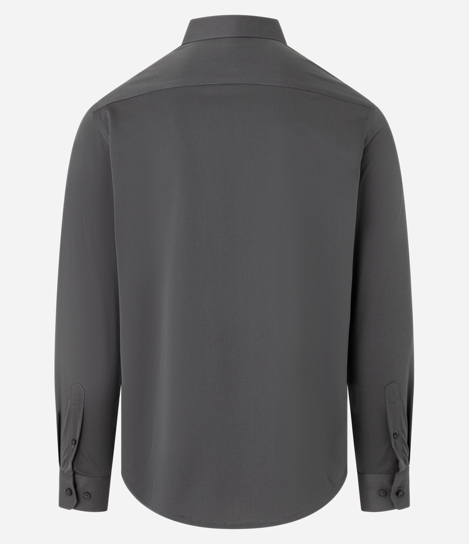 Camisa Regular em Tecnologia Dry Maquinetada Cinza 6
