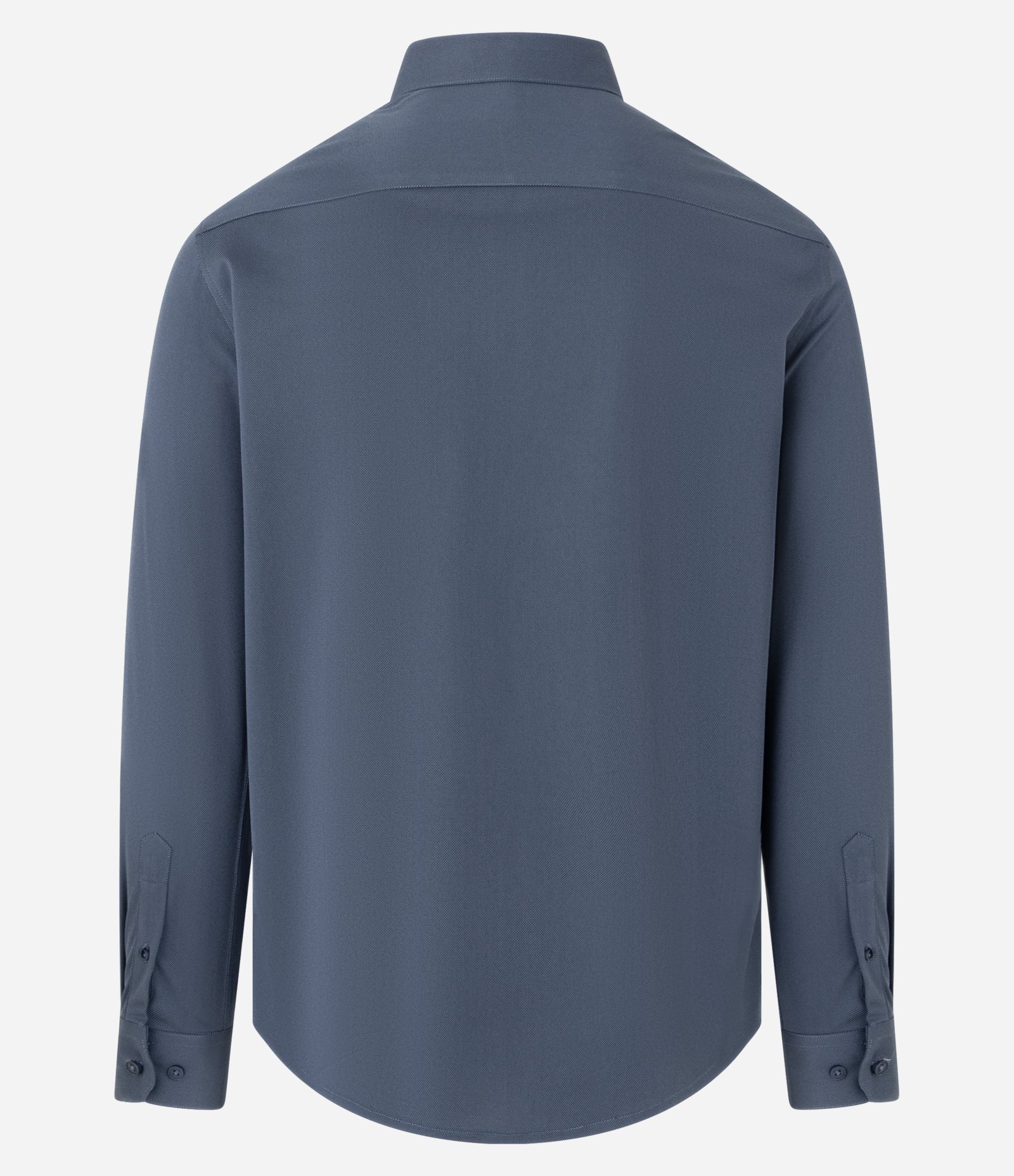 Camisa Regular em Tecnologia Dry Maquinetada Azul 6