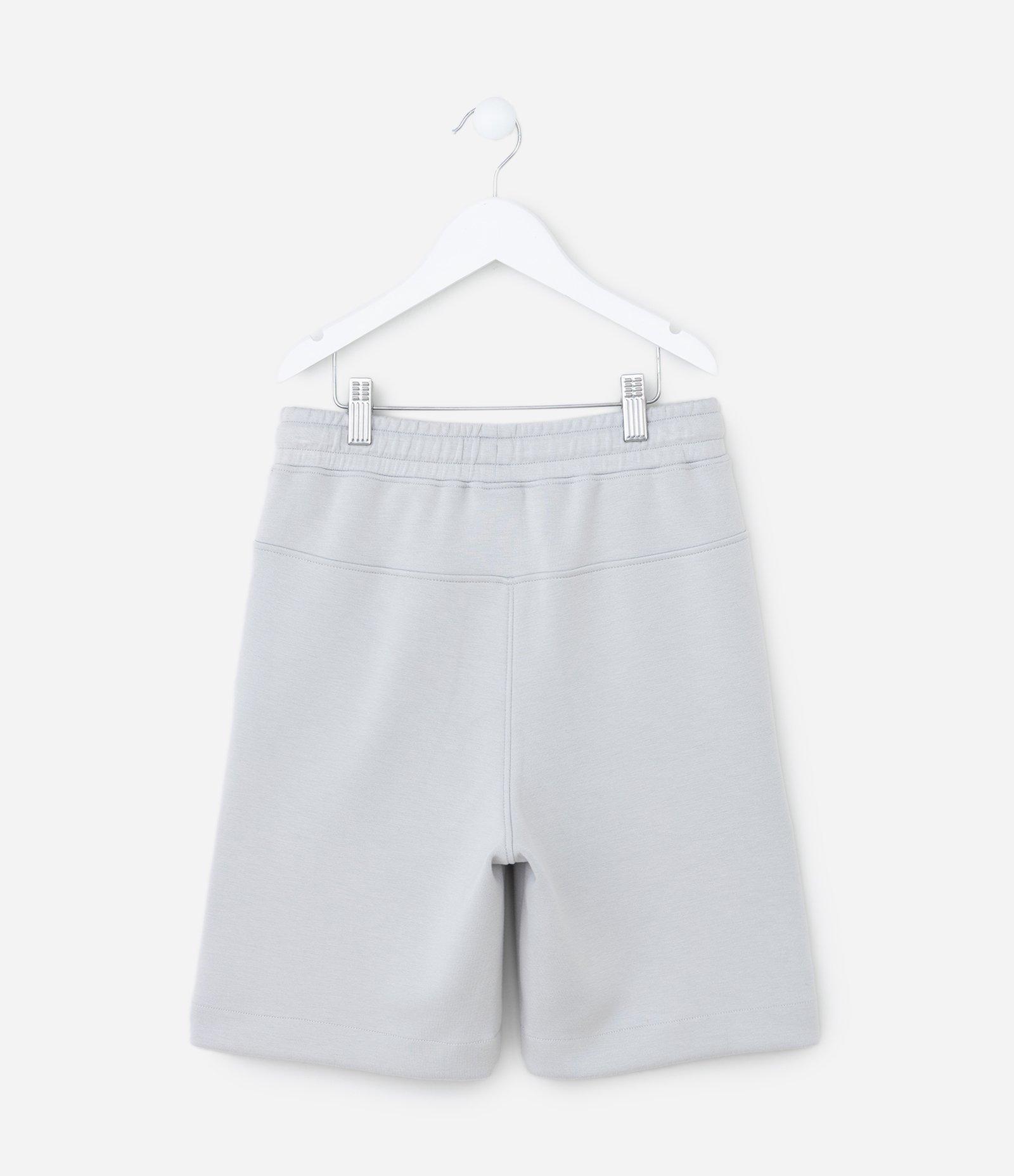 Bermuda Infantil com Recortes e Bolsos - Tam 5 a 14 Anos Cinza 2