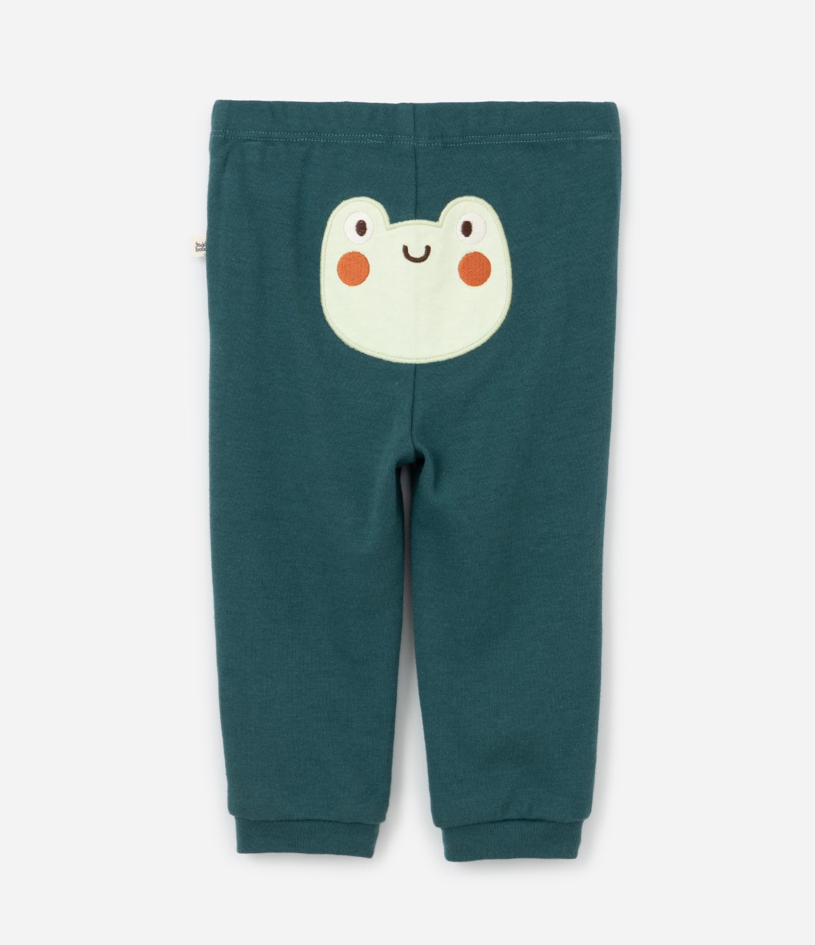 Conjunto Body e Calça em Suedine Estampa Bichinhos - Tam RN a 18 meses Off White/Verde 4