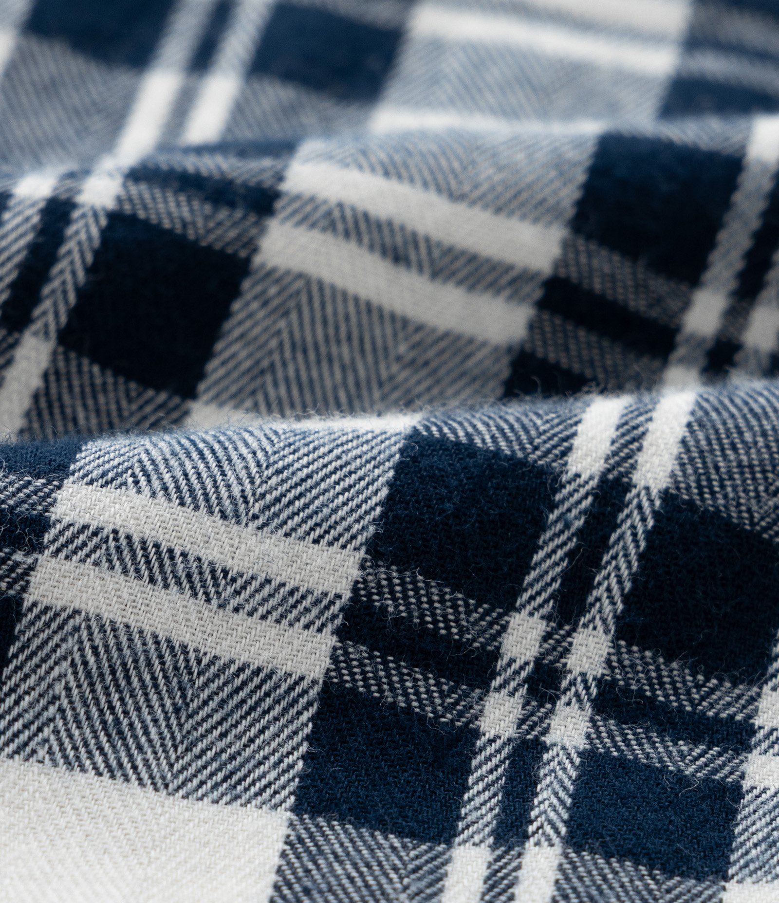 Camisa Infantil em Flanela com Estampa Xadrez - Tam 5 a 14 Anos Azul 4