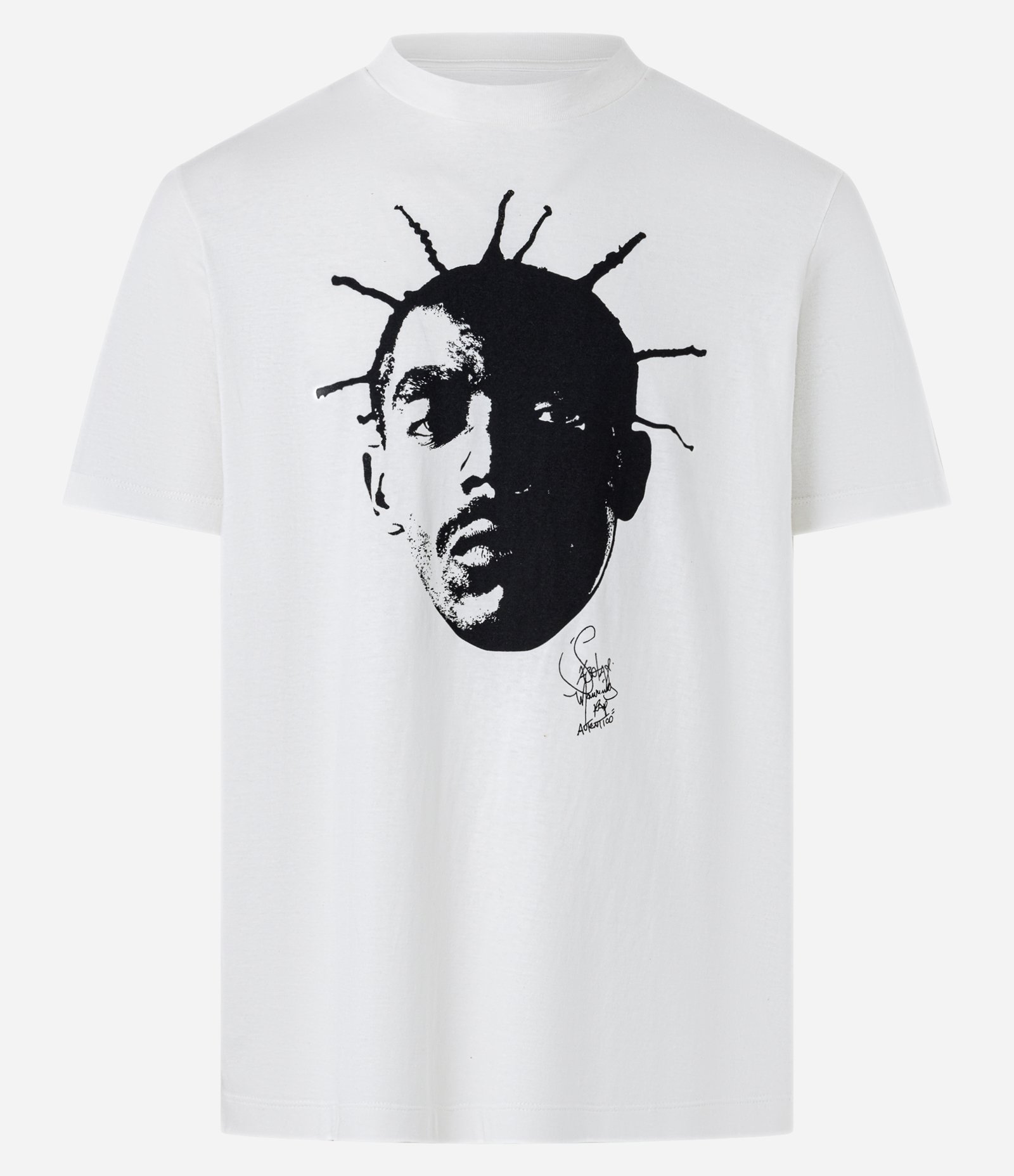Camiseta Comfort em Algodão com Estampa Sabotage Rap é Compromisso Branco 5