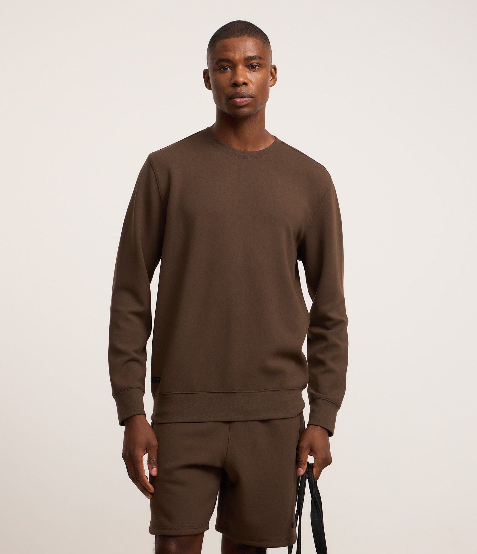 Casaco Fechado Esportivo com Punho Ajustado e Etiqueta Aplicada 6