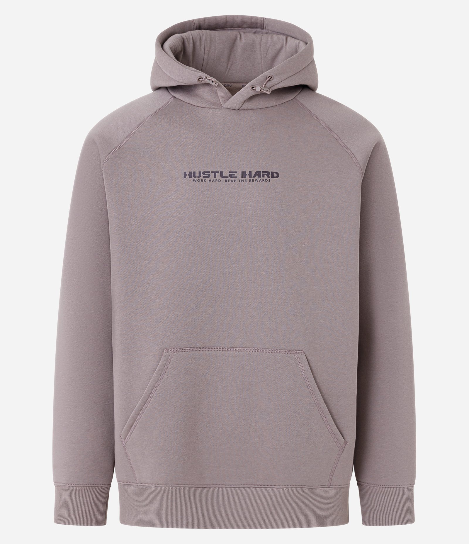 Blusão em Moletom com Estampa Lettering e Capuz Lilás 7