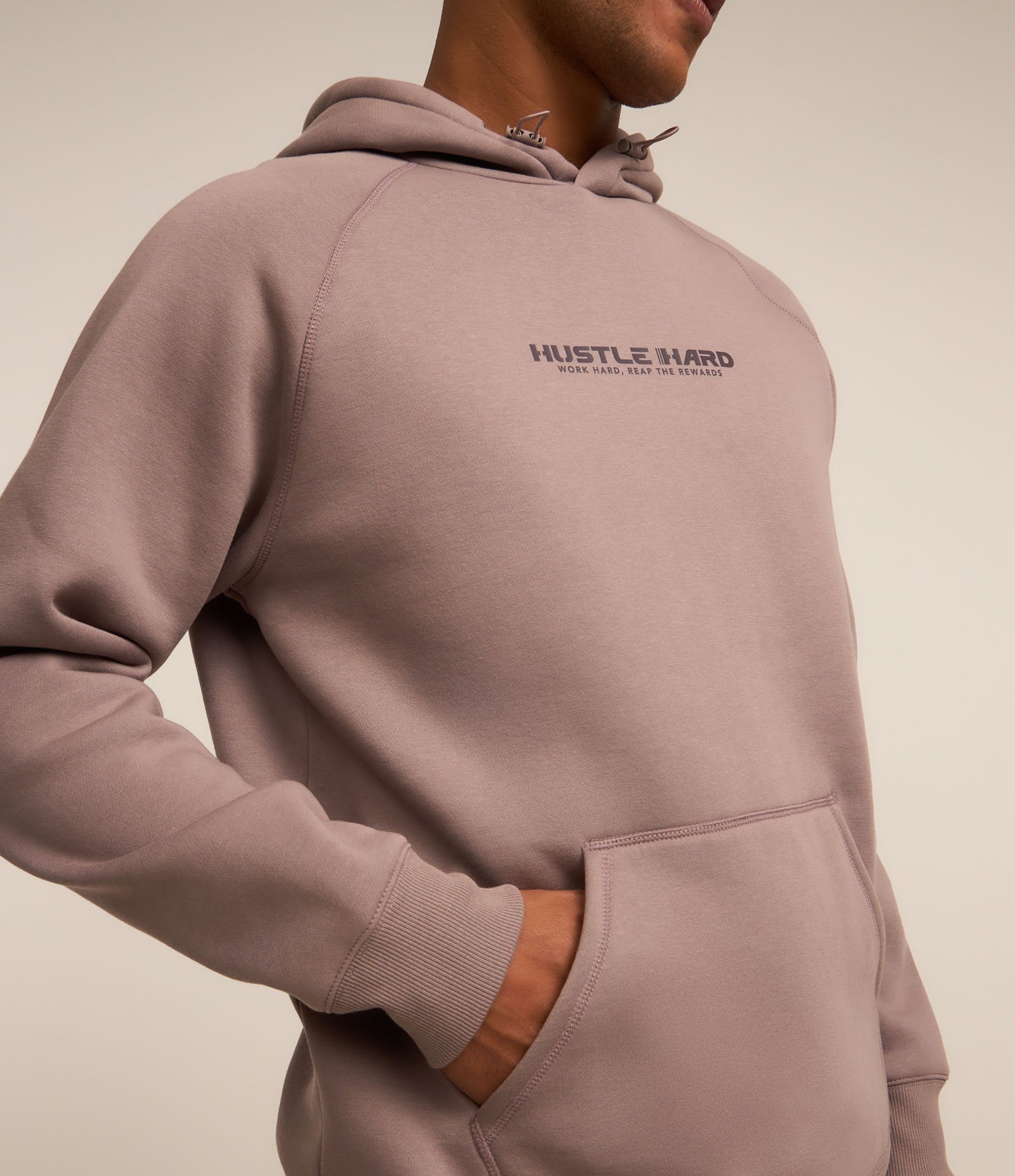 Blusão em Moletom com Estampa Lettering e Capuz Lilás 3