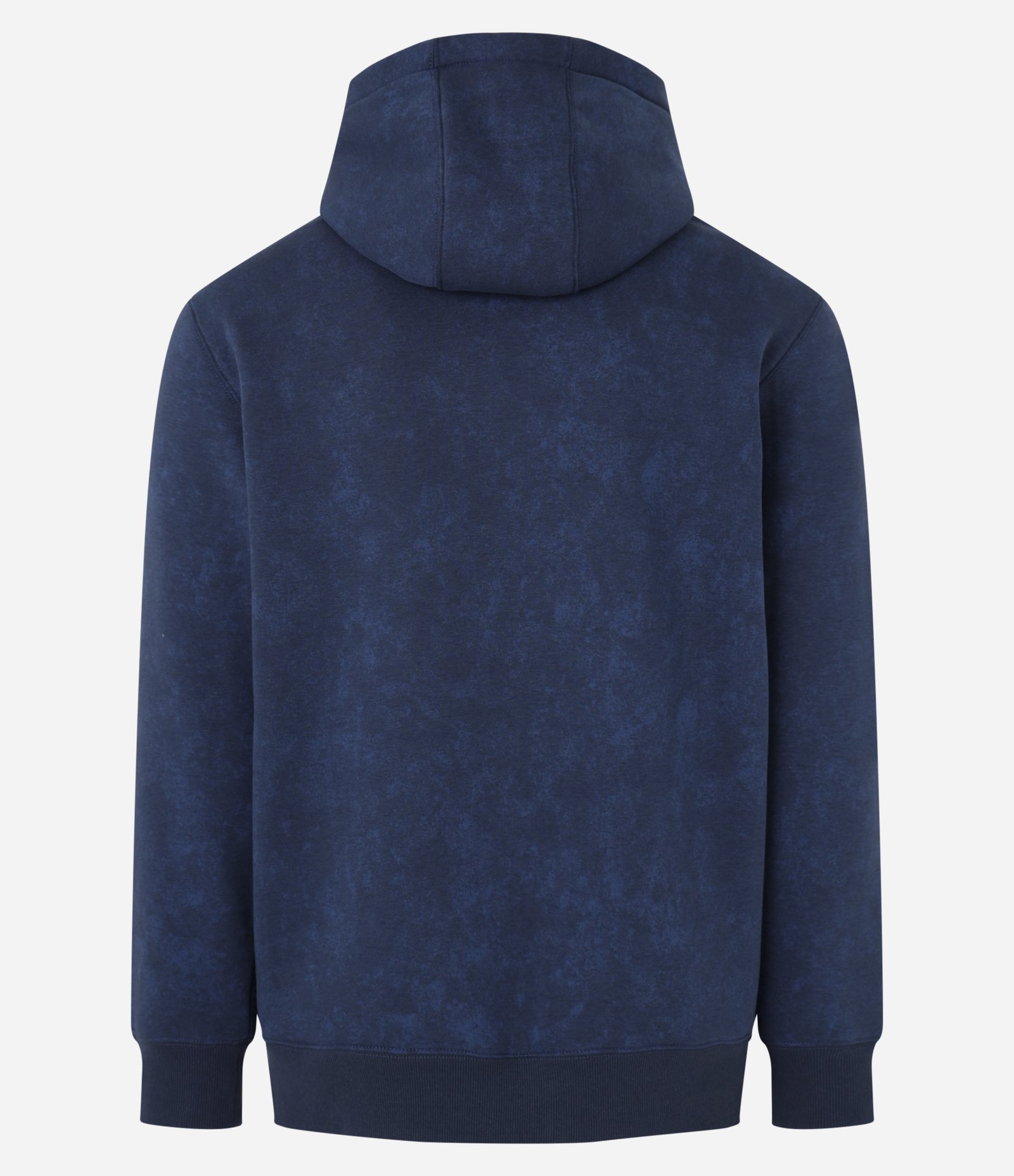 Blusão Tech Fleece Duplo com Estampa Abstrata Azul 7