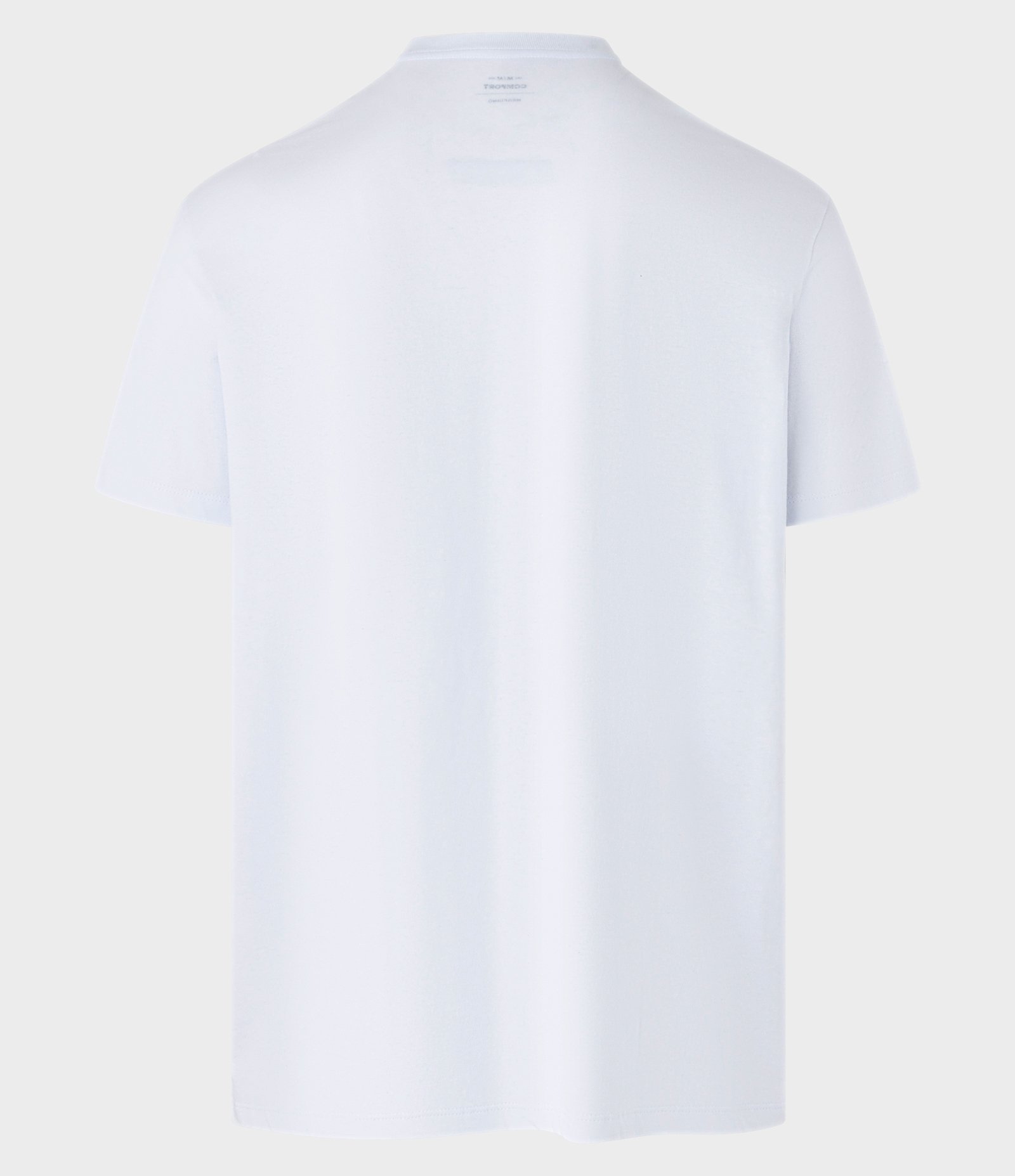 Camiseta Comfort em Algodão com Estampa de Bússola Branco 6