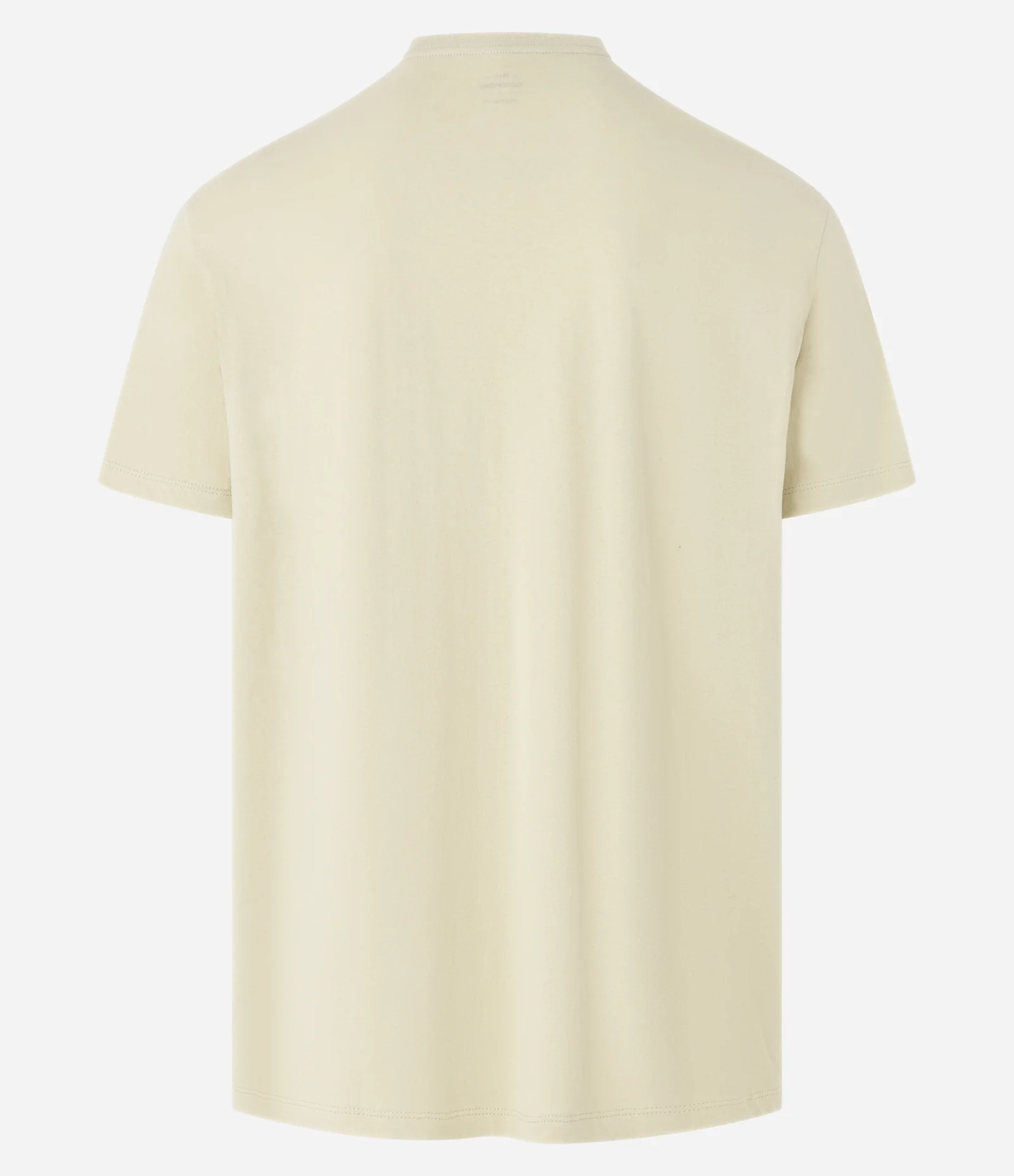 Camiseta Comfort em Algodão com Estampa Lettering Bege 2