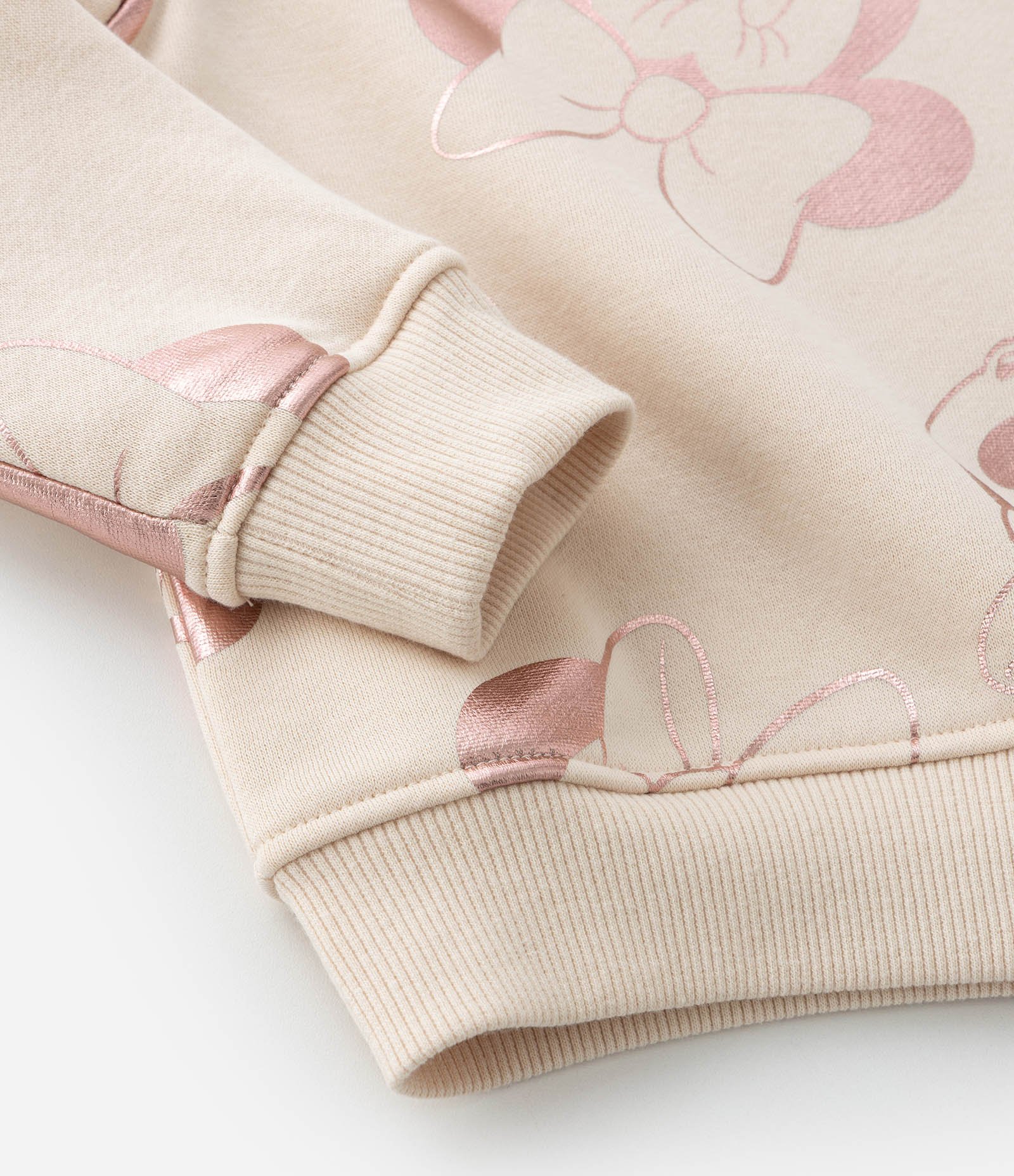 Conjunto Infantil com Estampa Minnie – Tam 1 a 5 Anos Bege 10