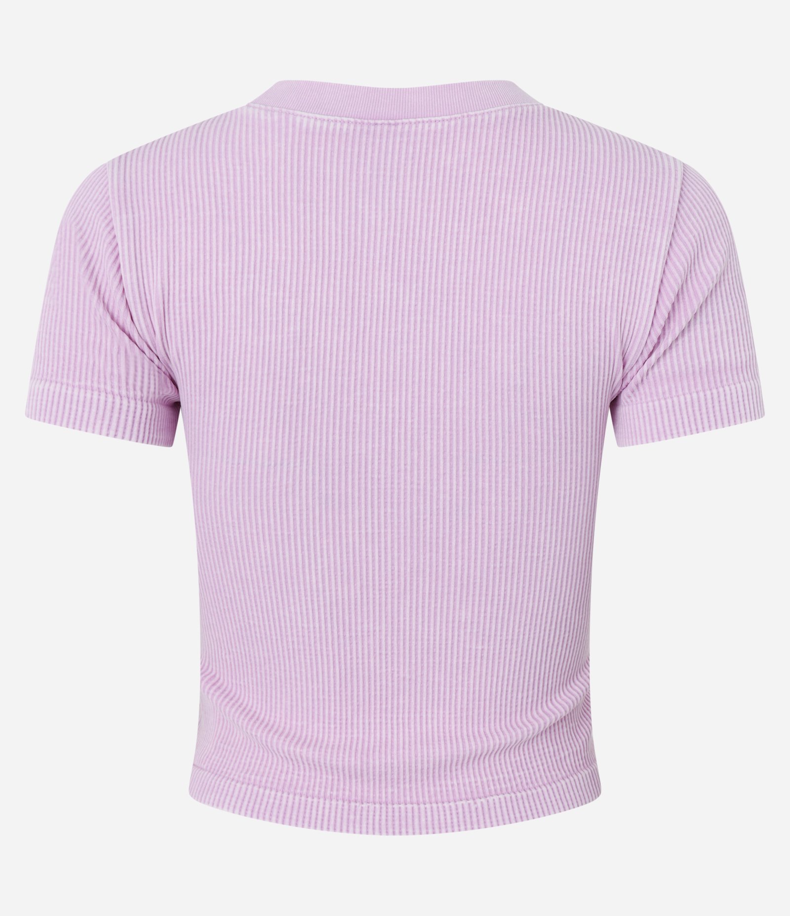 Blusa Curta Sem Manga Seamless com Efeito Lavado 7