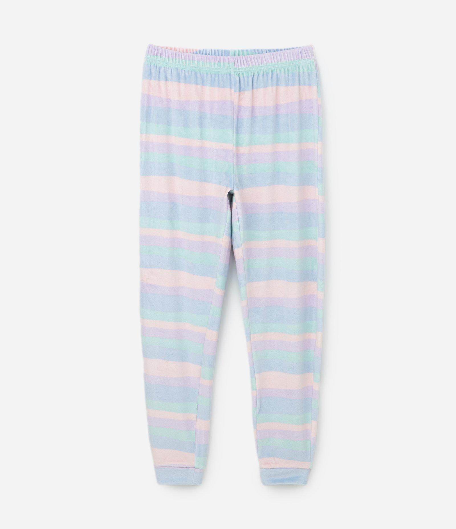 Pijama Longo Infantil em Plush com Bordado da Angel - Tam 5 a 14 Anos Azul 8