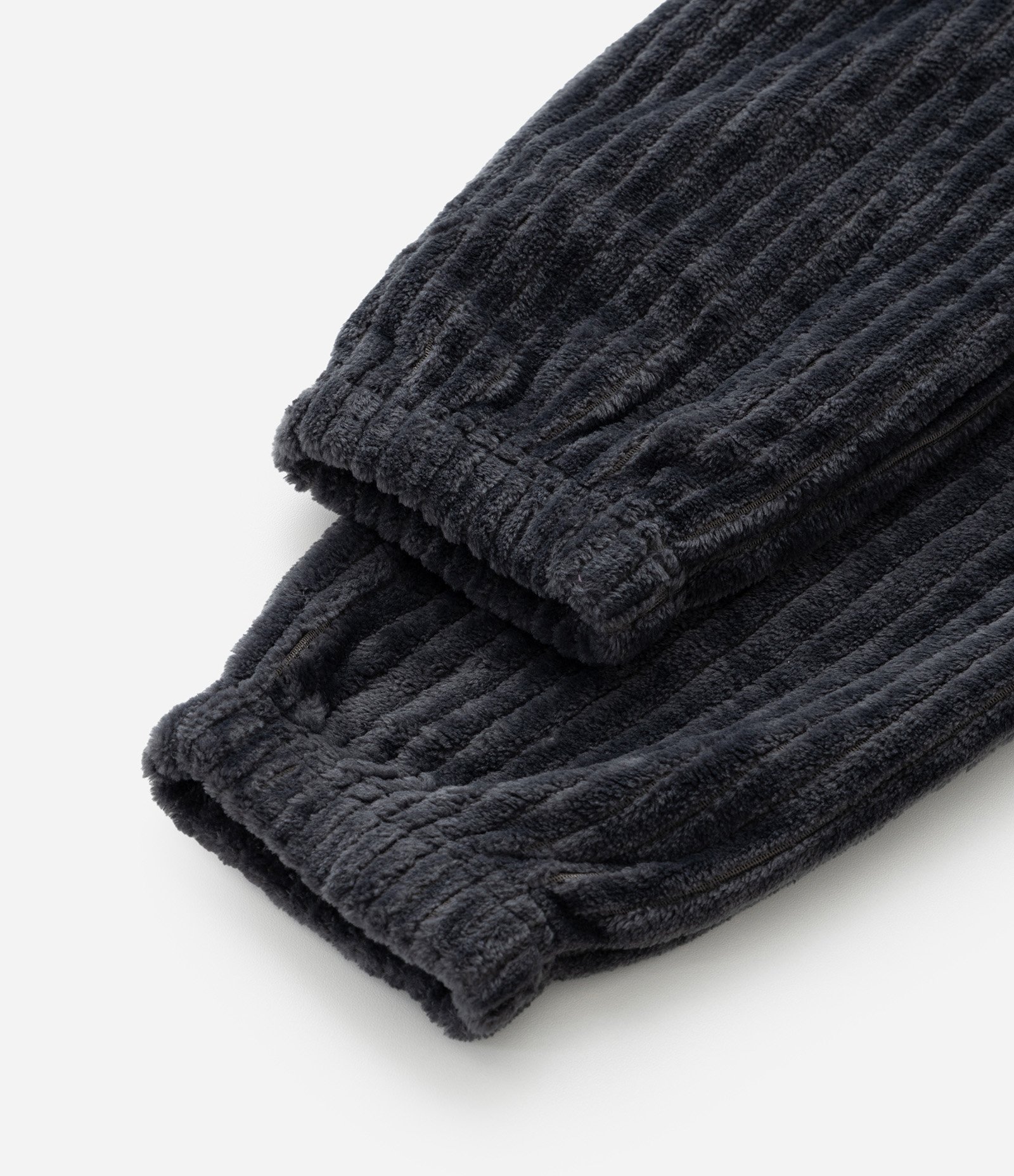 Pijama Longo Infanril em Fleece com Bordado de Coelha e Lacinhos - Tam 5 a 14 anos Bege/Cinza Escuro 8