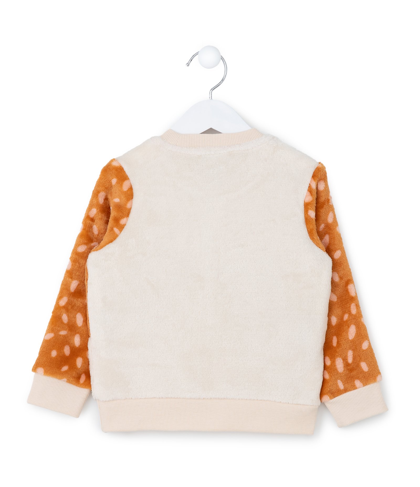 Pijama Infantil em Fleece com Bordado Raposinhas - Tam 2 a 4 Anos Laranja 3