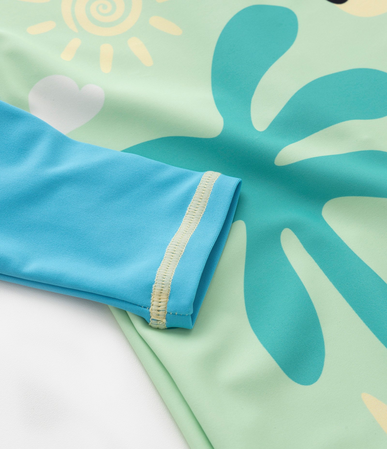 Conjunto Infantil com Proteção Uv e Estampa de Dino - Tam 6 meses a 4 Anos Verde 6