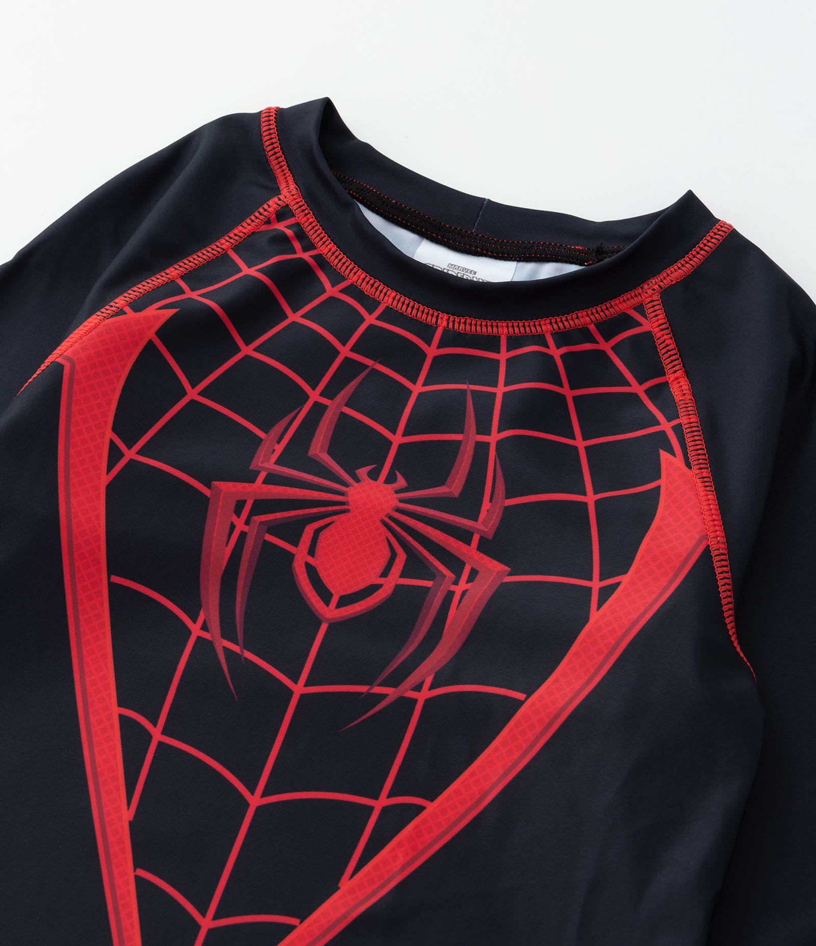 Camiseta Infantil Proteção UV e Estampa Homem-Aranha - Tam 3 a 10 Anos Preto 5