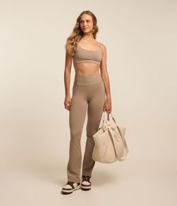 Bolsa Shopper Puffer Grande com Alça de Gorgorão