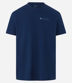 Camiseta em Algodão com Lettering Free Spirit em Relevo