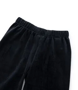 Calça Wide Leg Infantil em Plush - Tam 5 a 14 Anos