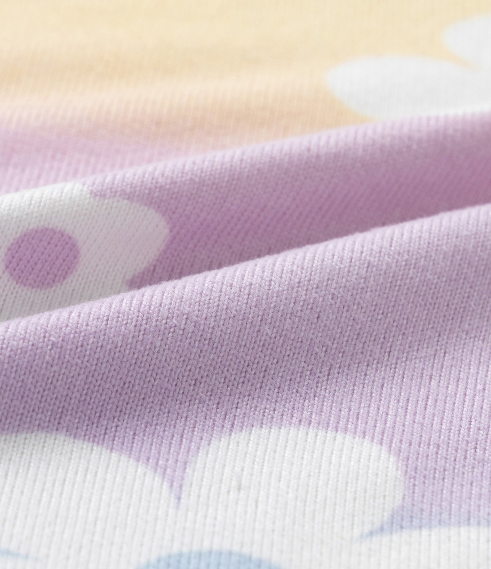 Pijama Infantil Tricosado com Estampa de Florzinhas - Tam 5 a 14 Anos Multicores 4