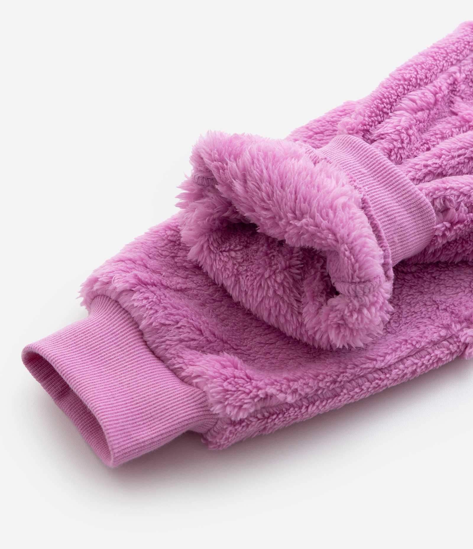 Pijama Infantil em Fleece com Textura de Estrelas - Tam 5 a 14 Anos Rosa 8
