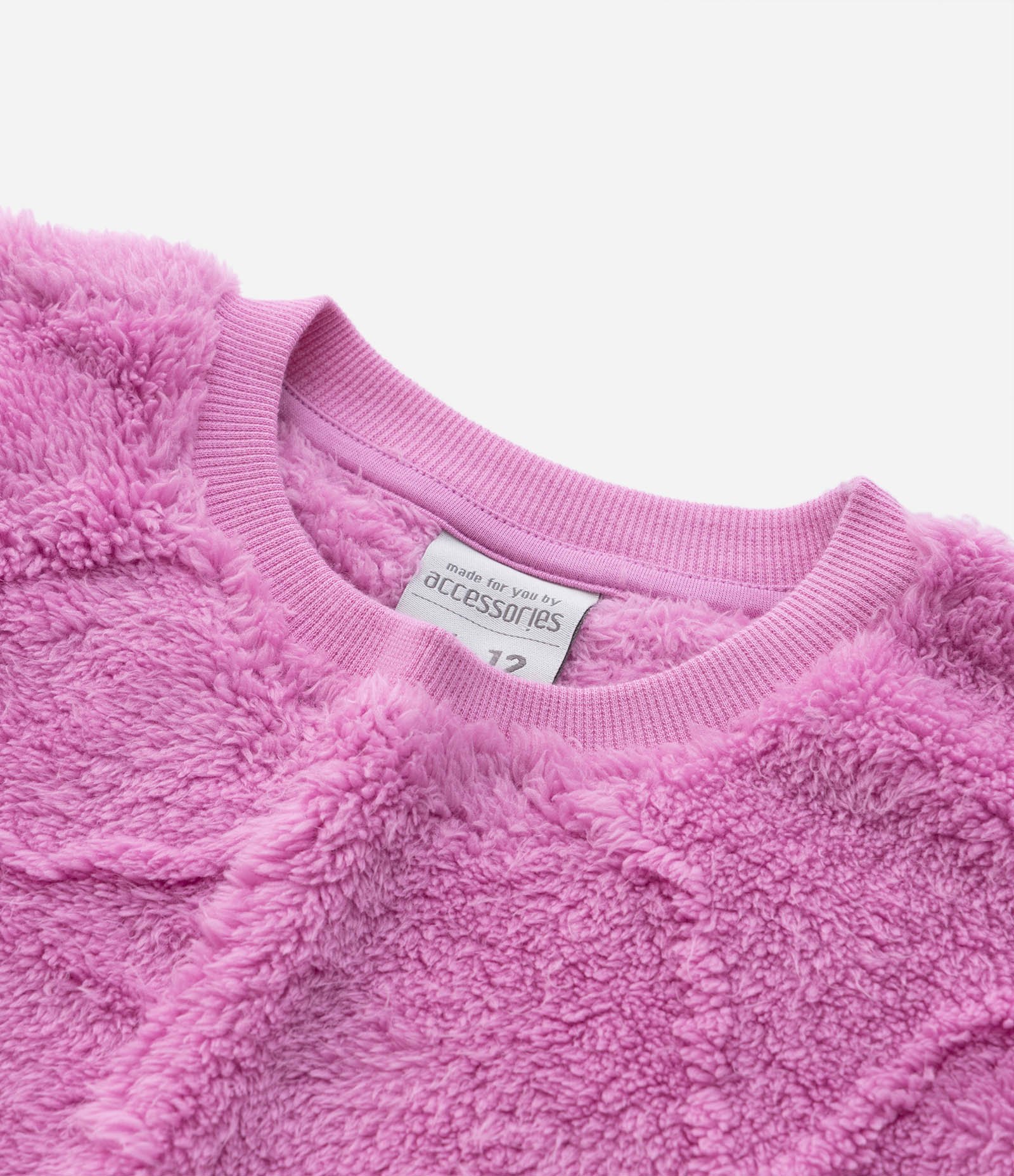 Pijama Infantil em Fleece com Textura de Estrelas - Tam 5 a 14 Anos Rosa 5