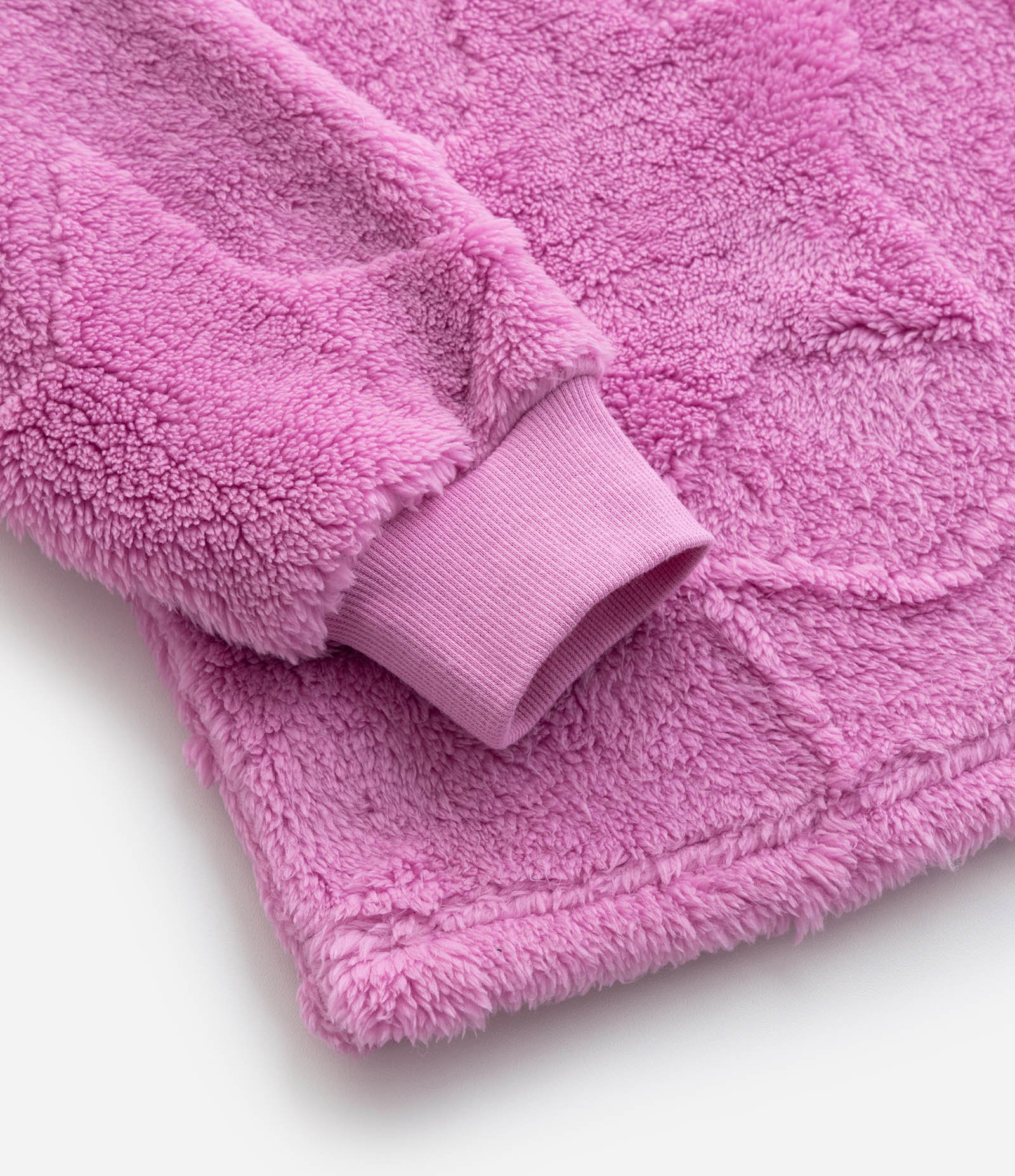 Pijama Infantil em Fleece com Textura de Estrelas - Tam 5 a 14 Anos Rosa 7