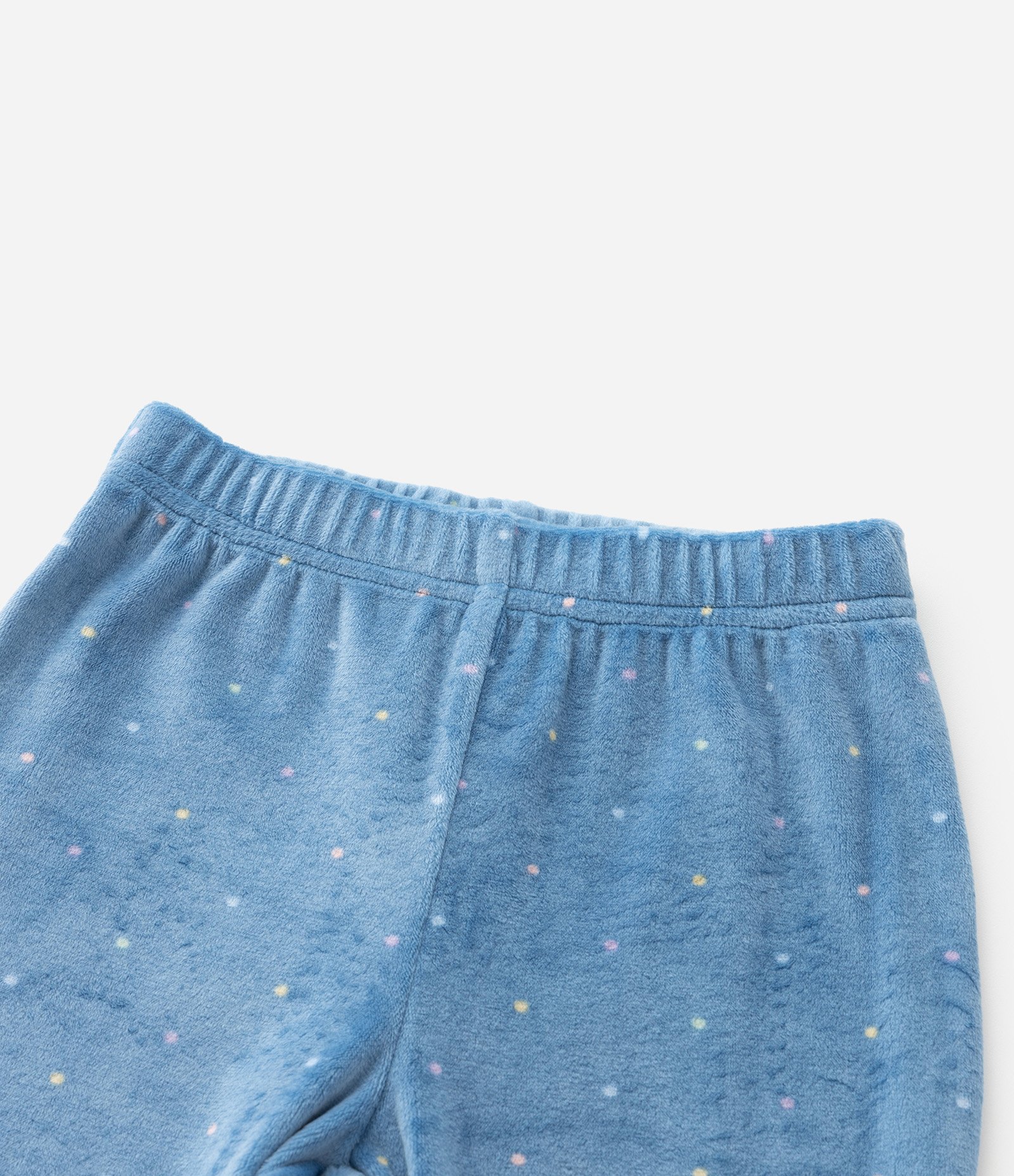 Pijama Infantil em Sherpa com Bordado Bichinho - Tam 1 a 6 Anos Multicores 8
