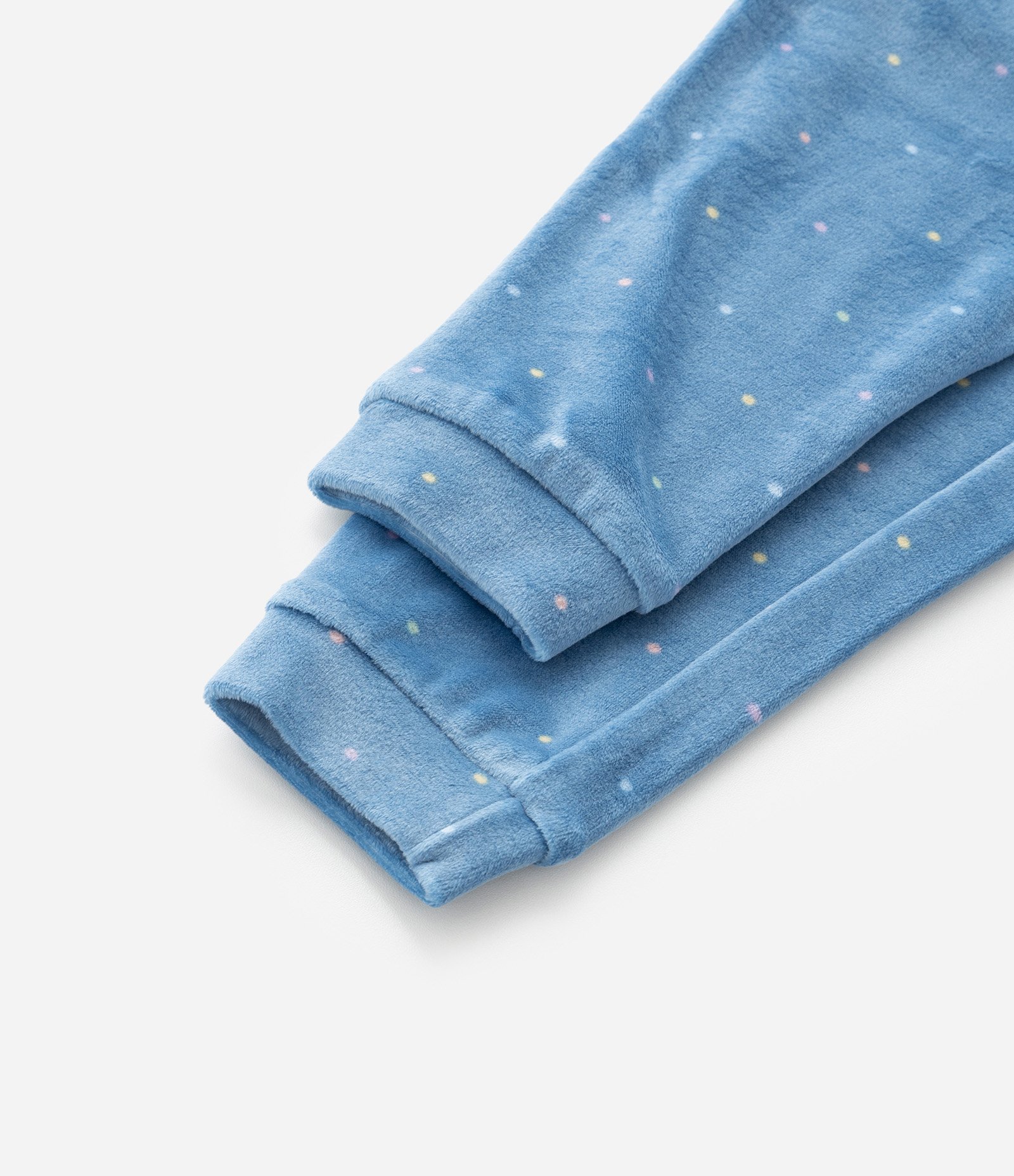 Pijama Infantil em Sherpa com Bordado Bichinho - Tam 1 a 6 Anos Multicores 9