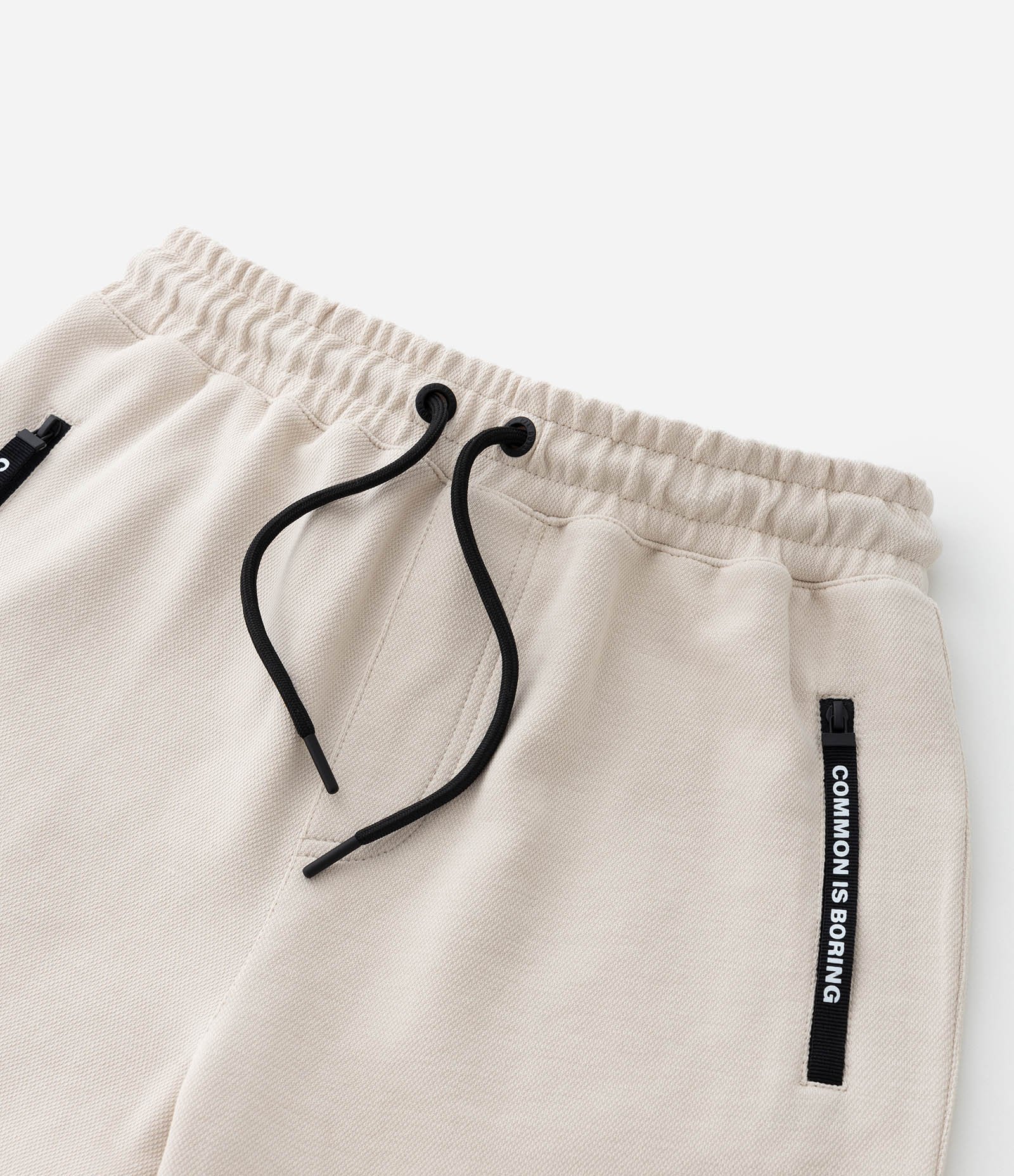 Bermuda Infantil em Moletom com Bolsinhos - Tam 5 a 14 Anos Bege 6