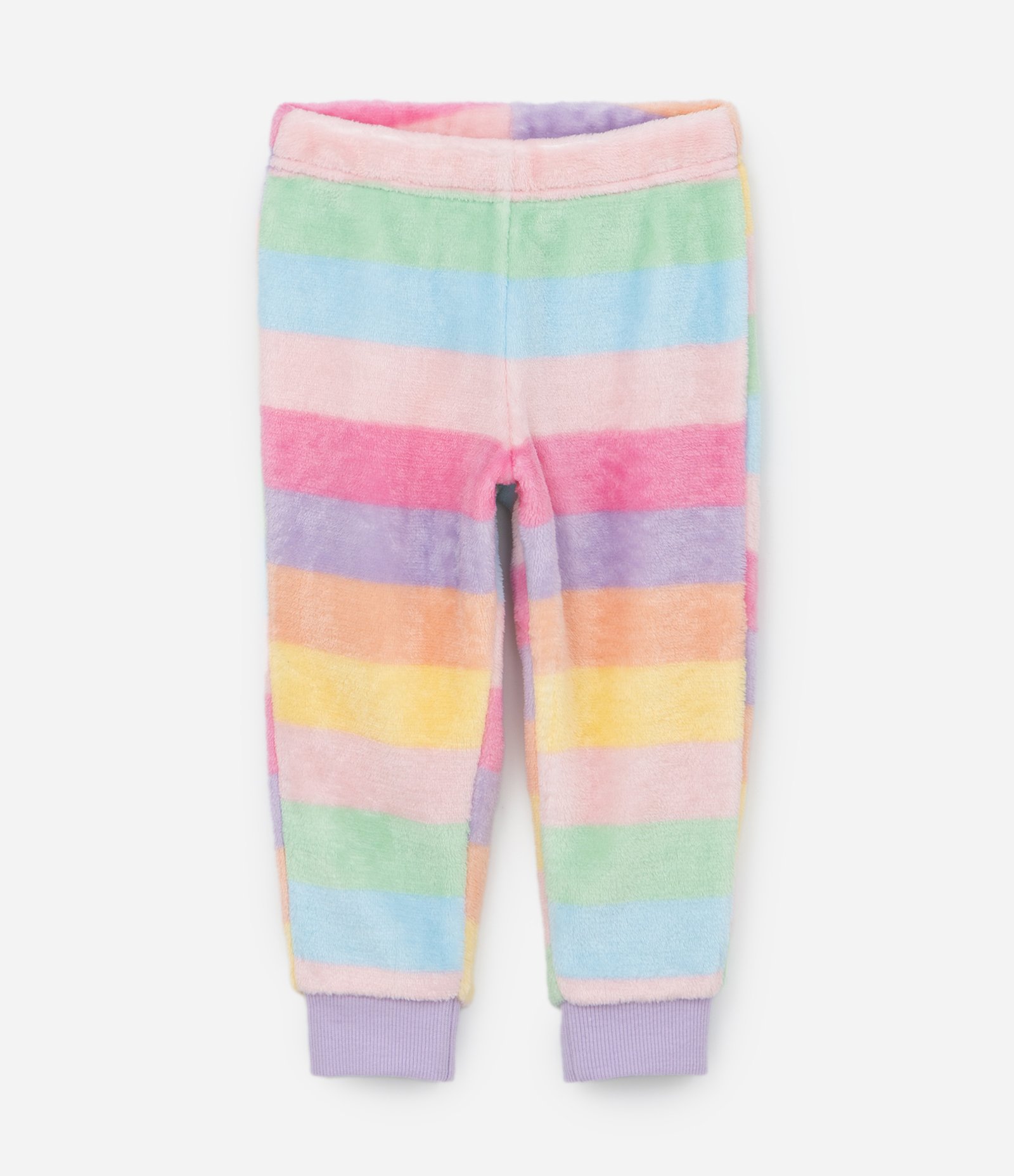 Pijama Infantil em Fleece com Bordado Unicórnio - Tam 1 a 4 Anos Multicores 8