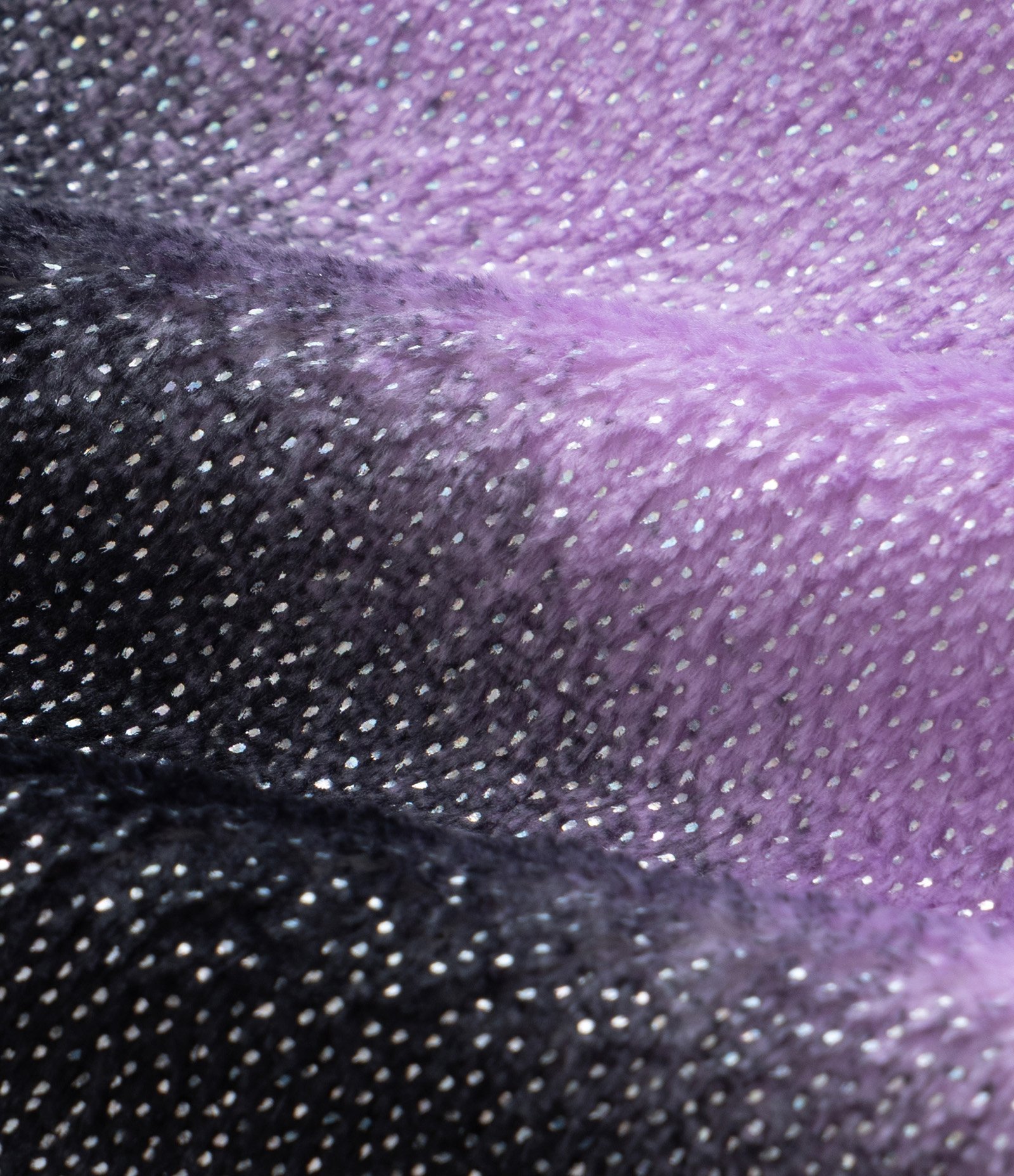 Pijama Infantil em Sherpa com Bordado Borboleta - Tam 5 ao 14 Bege/Roxo 4