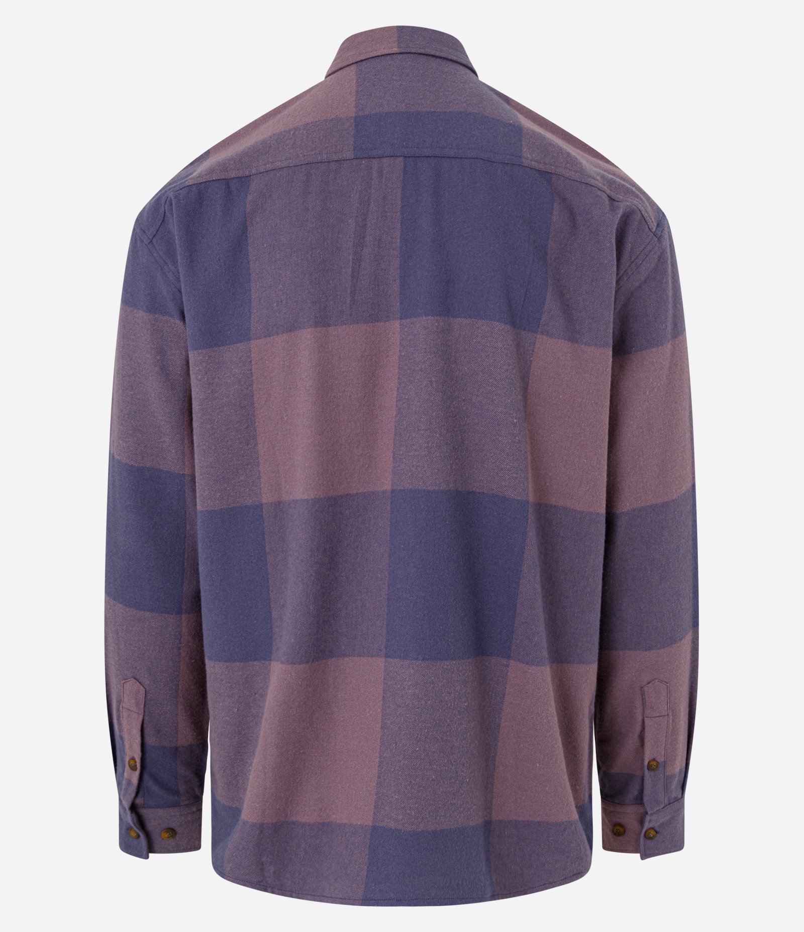 Camisa Relaxed em Flanela Xadrez Roxo 2