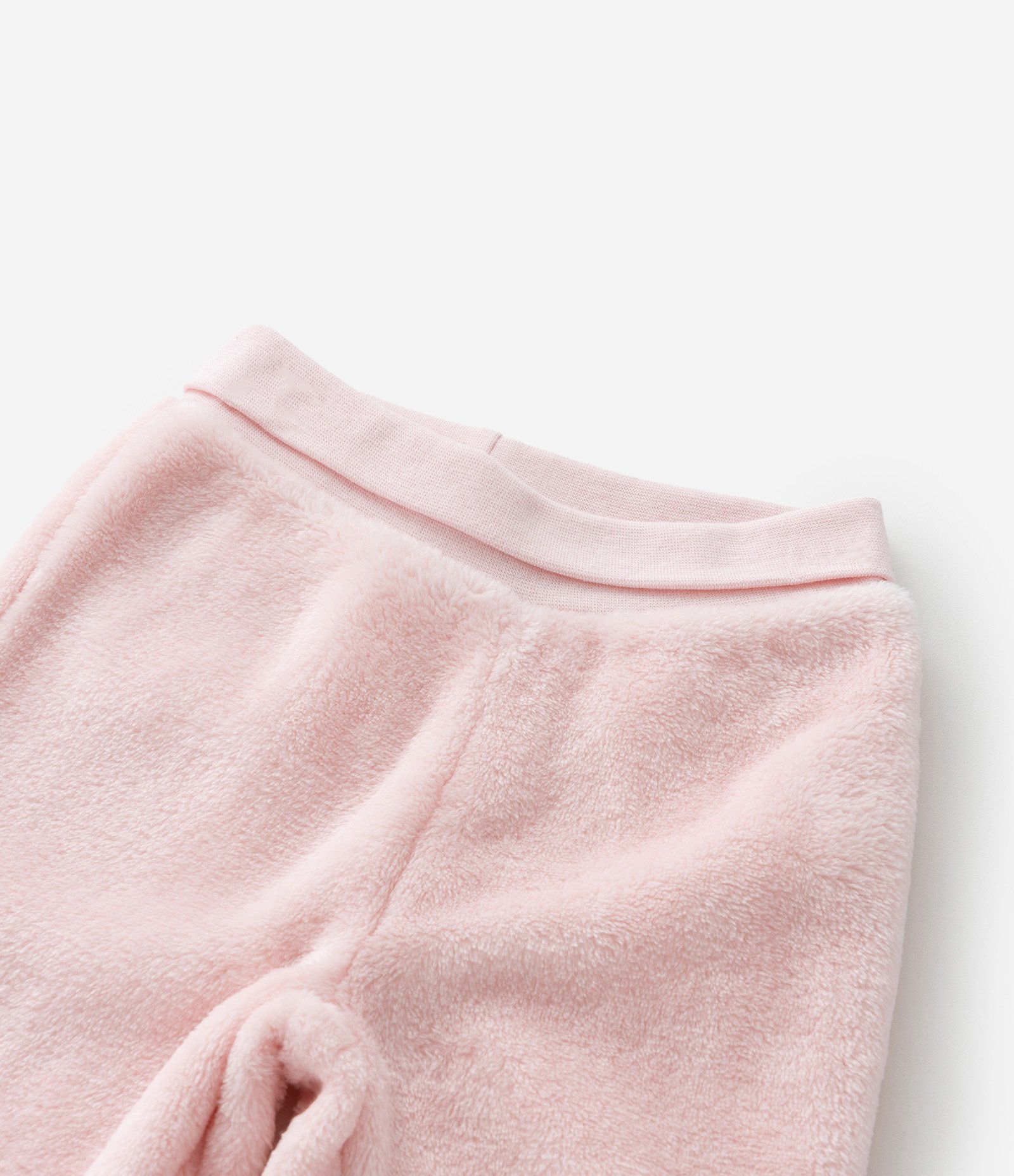 Conjunto Infantil em Fleece Texturizado - Tam 0 a 18 meses Rosa 7