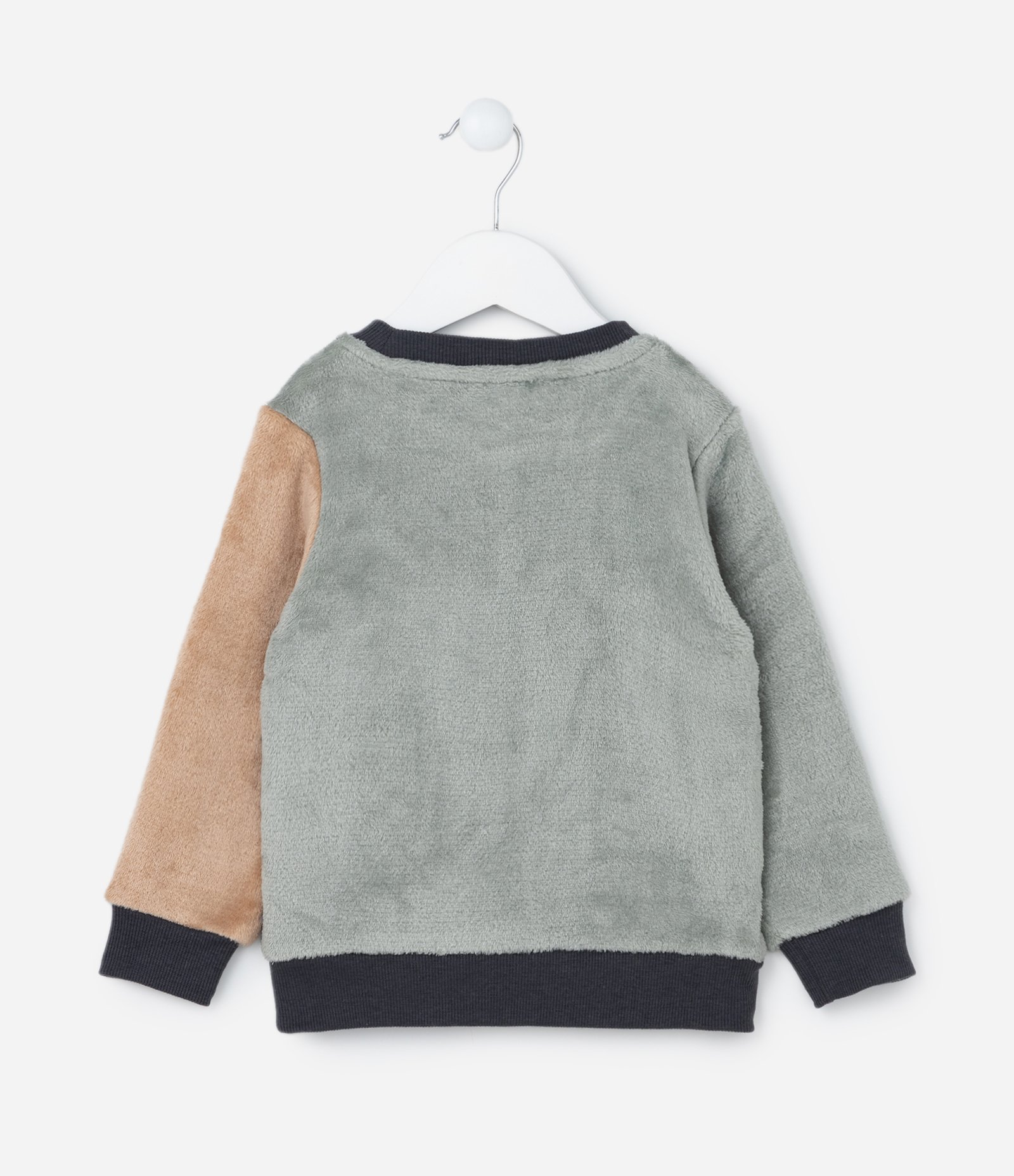 Pijama Infantil em Fleece com Bordado Bichinhos - Tam 1 a 4 Anos Multicores 3