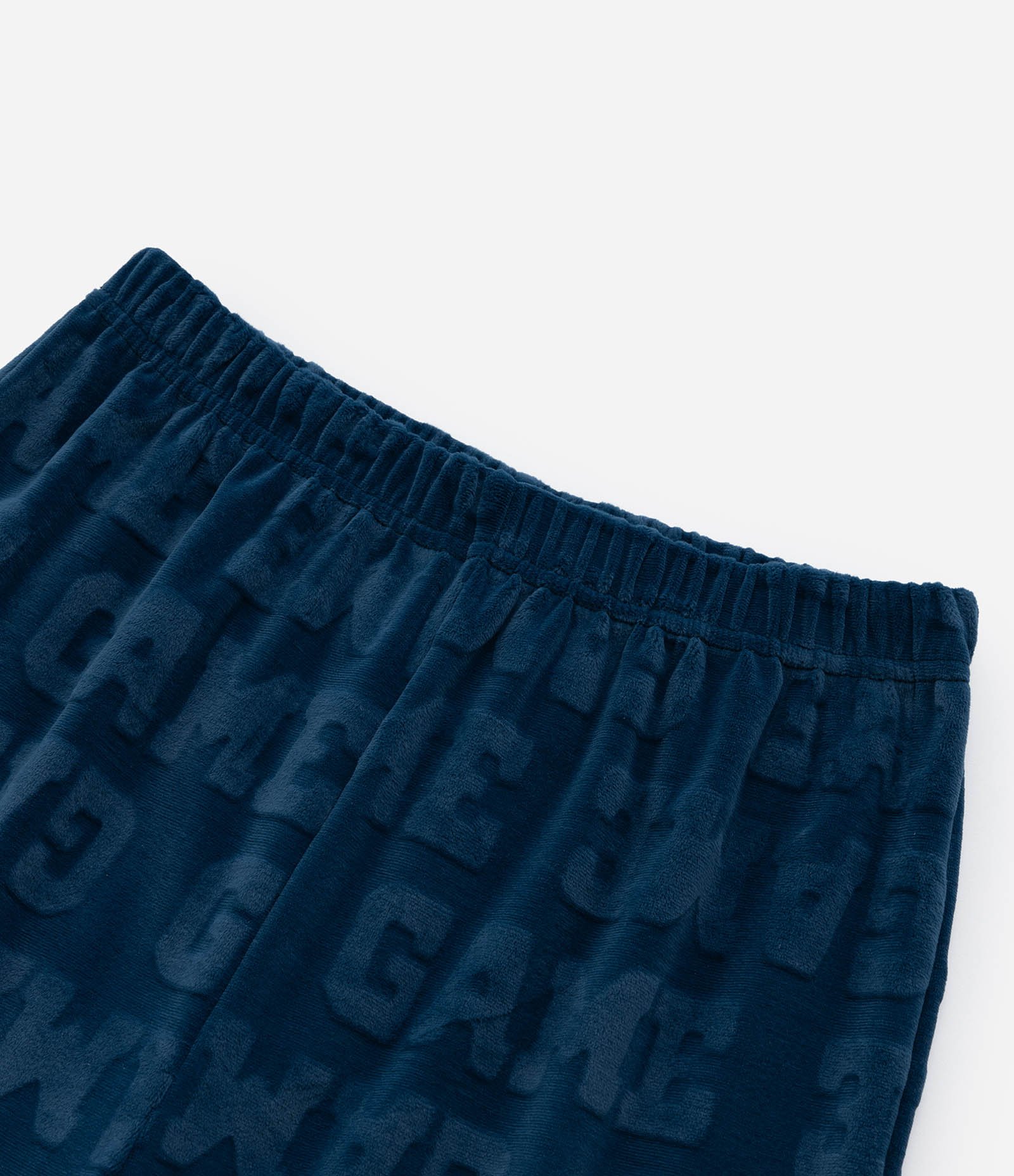 Pijama Infantil em Plush com Estampa Controle de Video-Game - Tam 5 a 14 Anos Azul 8