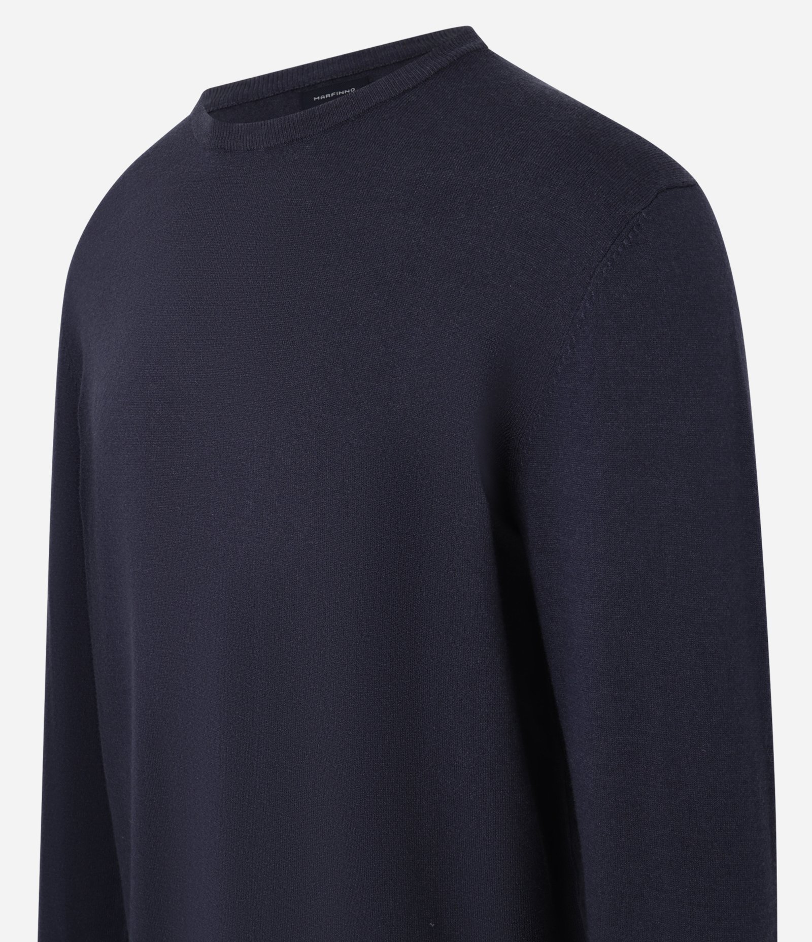 Suéter Básico em Efeito Tricô com Acabamento Canelado 6