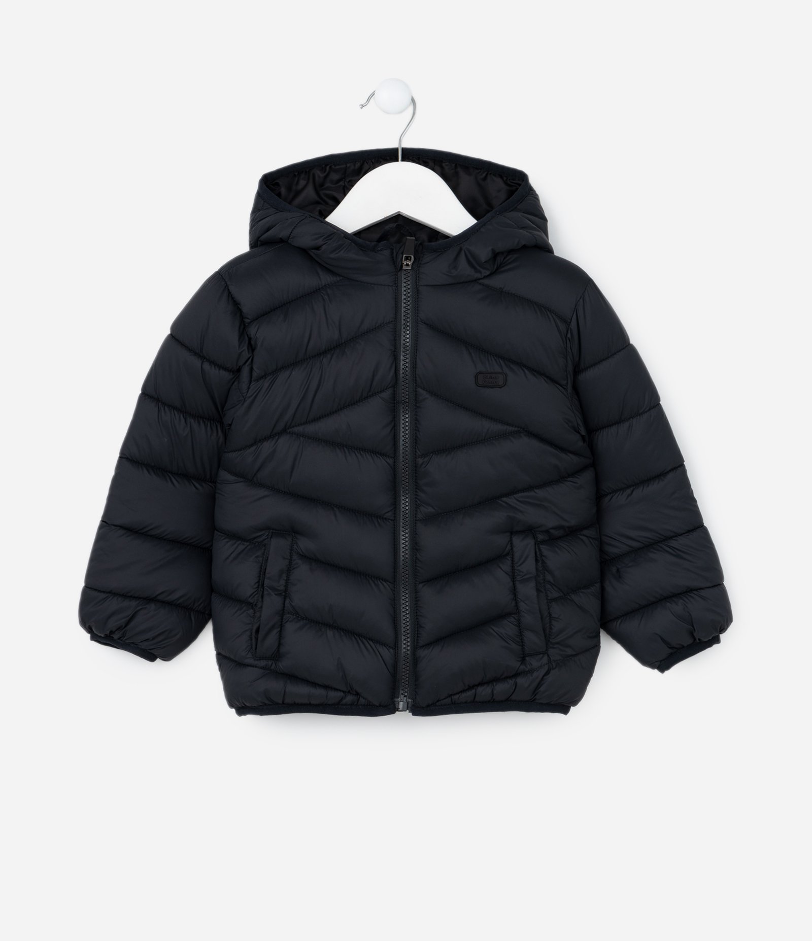 Jaqueta Básica Infantil em Microfibra - Tam 1 a 5 Anos Preto 1