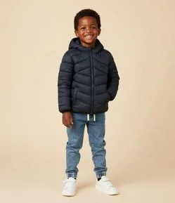 Jaqueta Básica Infantil em Microfibra - Tam 1 a 5 Anos