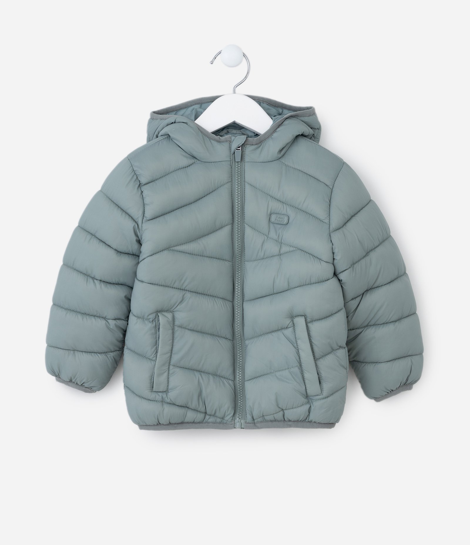 Jaqueta Básica Infantil em Microfibra - Tam 1 a 5 Anos Verde 1