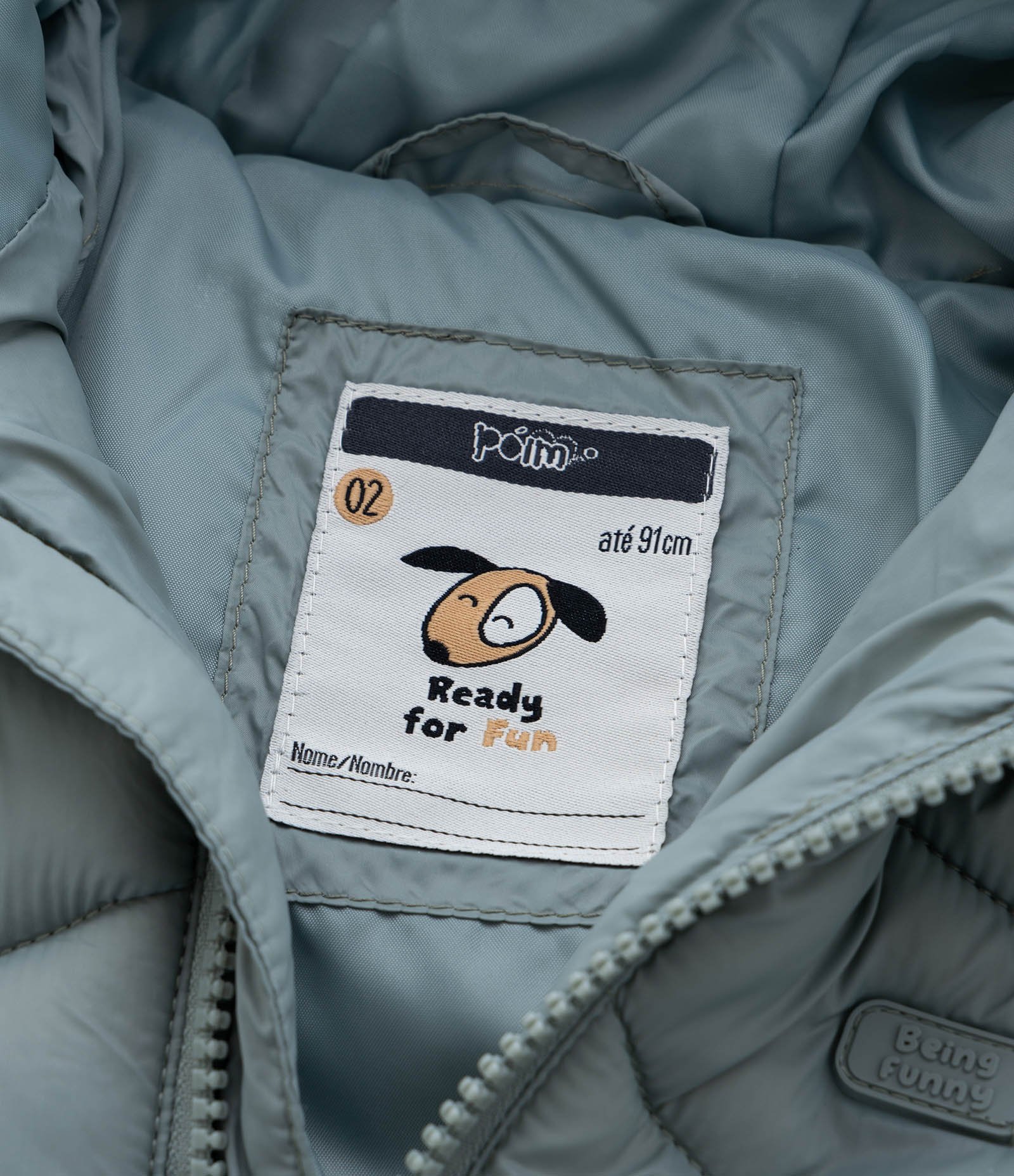 Jaqueta Básica Infantil em Microfibra - Tam 1 a 5 Anos Verde 7