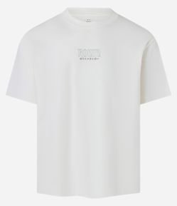 Camiseta Boxy em Malhão com Estampa de Tigre Ronin