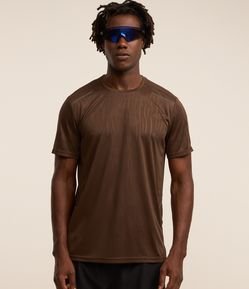 Camiseta Esportiva Tecnologia Dry com Estampa Heat Print