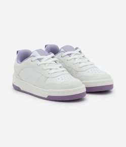 Tênis Infantil Casual com Recortes - Tam 28 ao 36