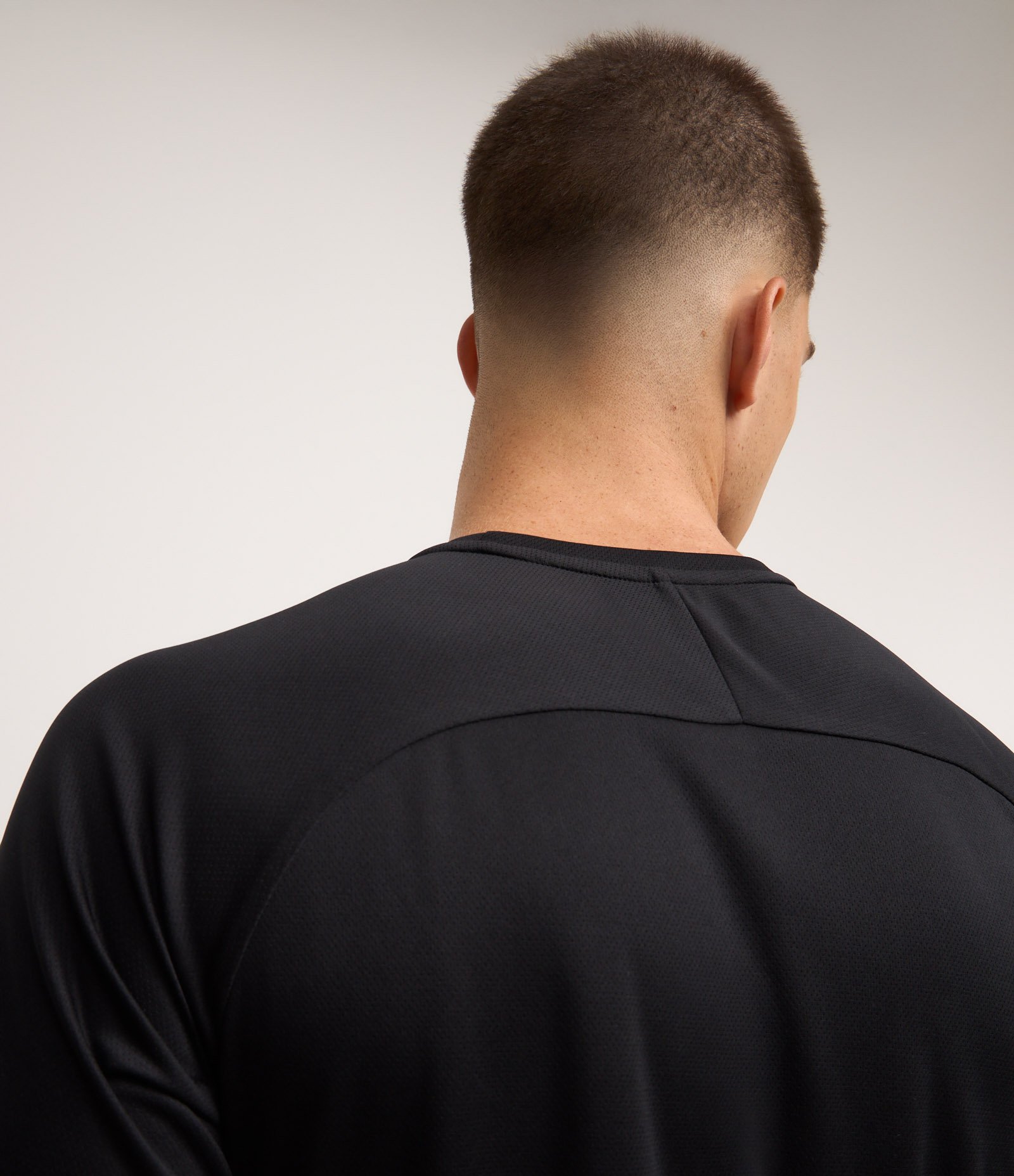 Camiseta Esportiva em Tecnologia Dry com Estampa Lettering Preto 3